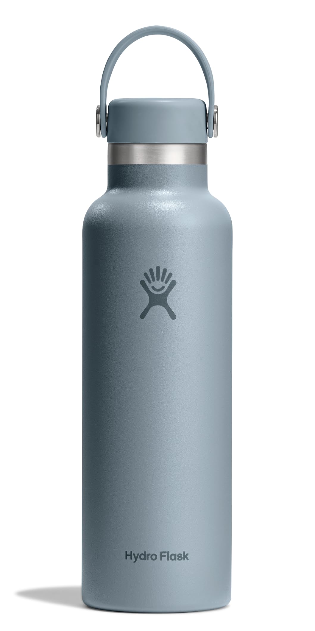 Hydro Flask Water Bottle - Insulated Stainless Steel - Non Spill, Leakproof in 21 Oz Shale Gray