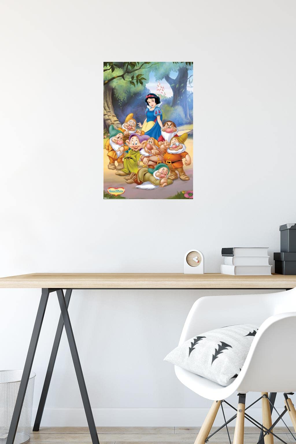 Trends International Disney Snow White And The Seven Dwarfs - Group Wall Poster, 14.725'' X 22.375'', Premium Unframed Version