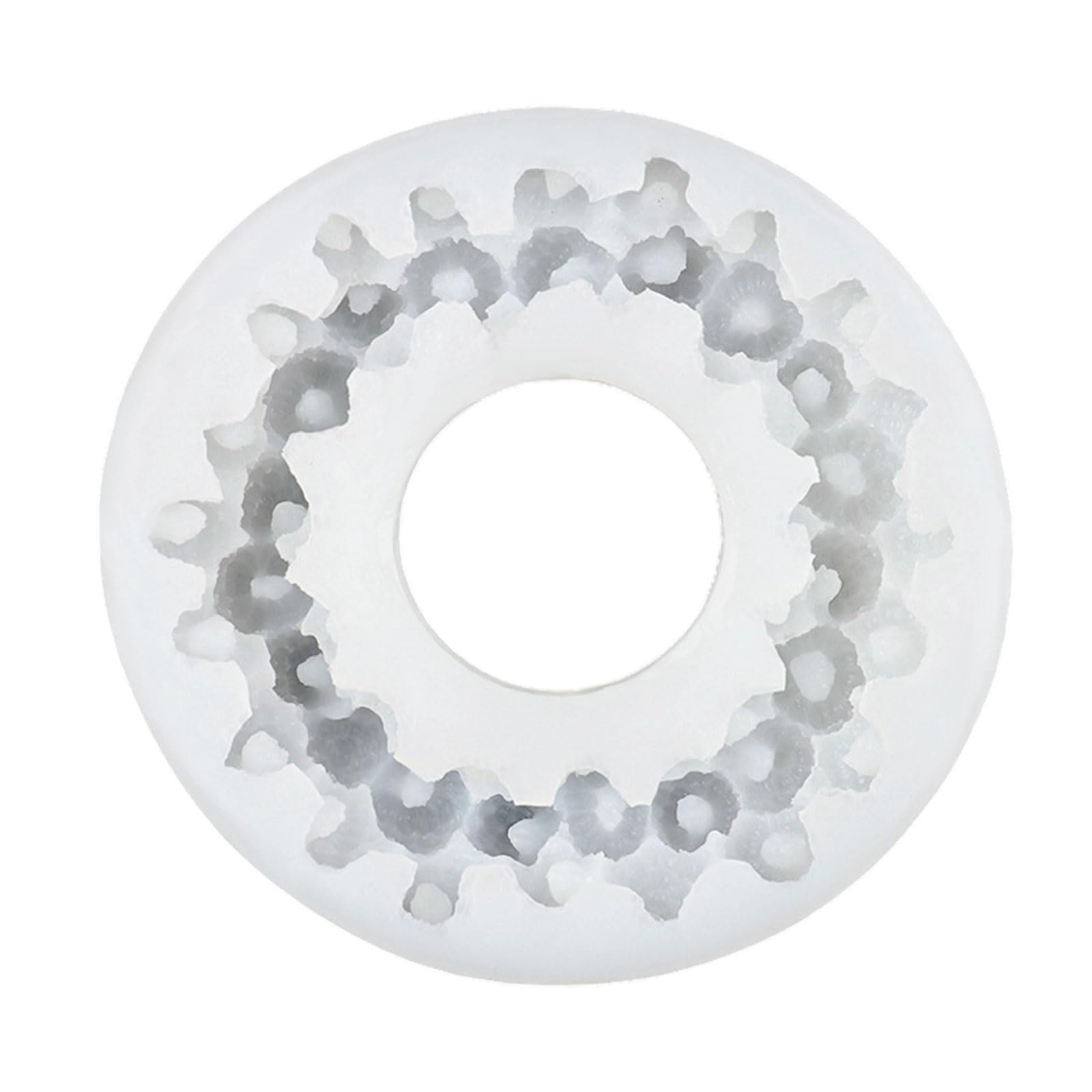 ANGESHA Silicone Raspberry Rings Cake Molds Raspberry Rings Baking Accessory for Easy Releases Baking Tool and Craft Craft Proje