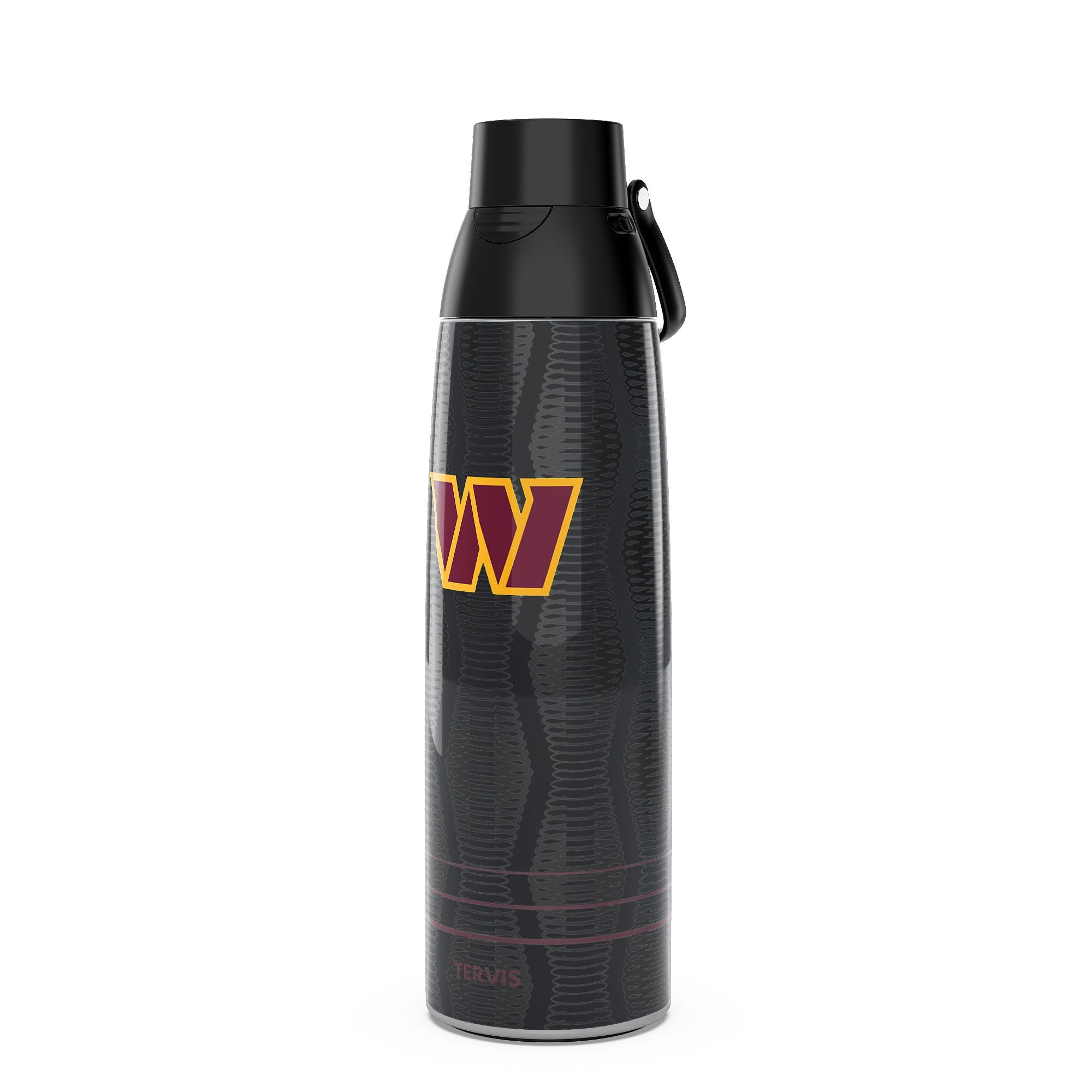 Tervis Venture Water Bottle NFL Washington  Full Speed Triple Insulated Tumbler Travel Cup Keeps Drinks Cold & Hot, 36oz, Stain