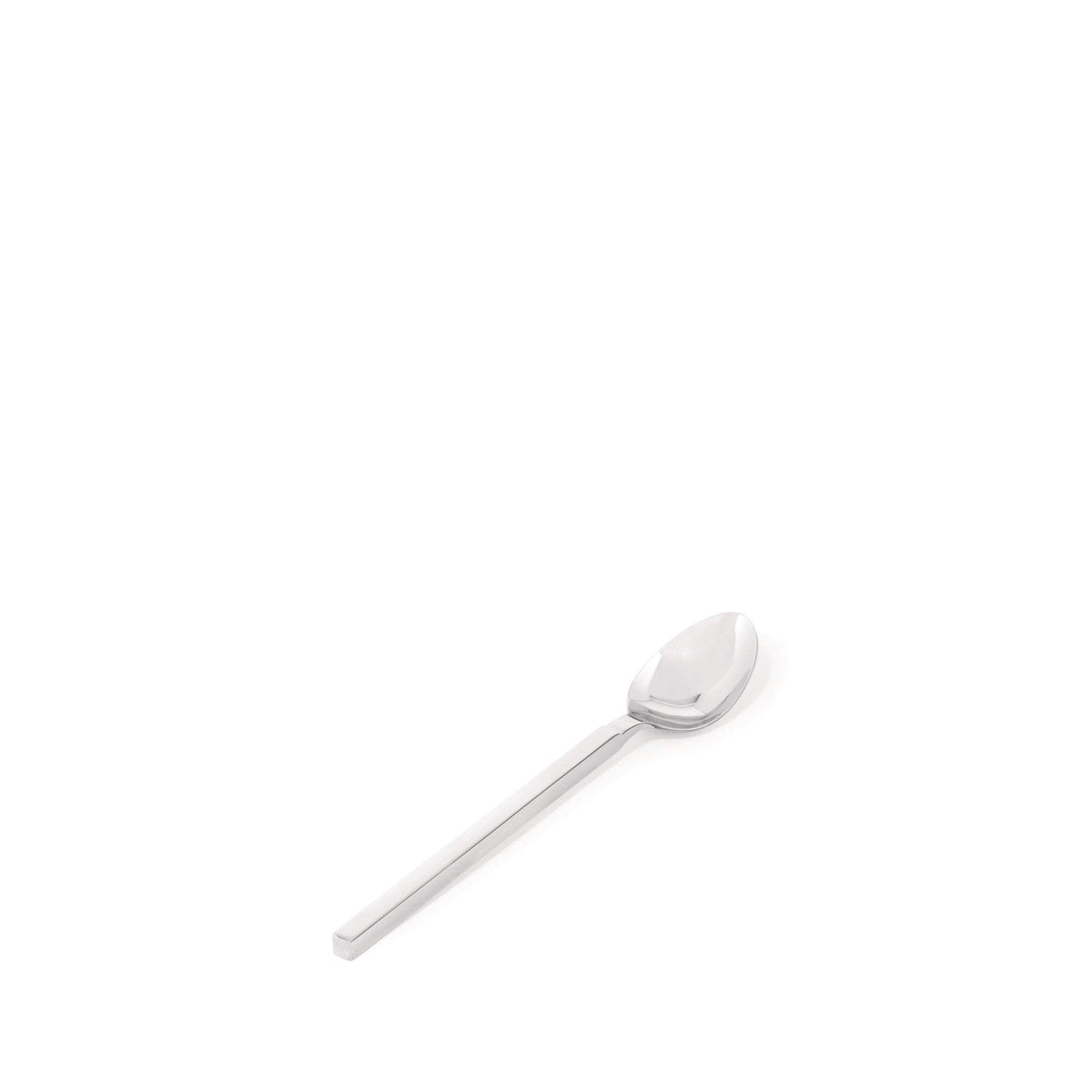 Alessi ''Dry'' 4-1/4-Inch Mocha Coffee Spoon With Satin Handle, Set Of 6