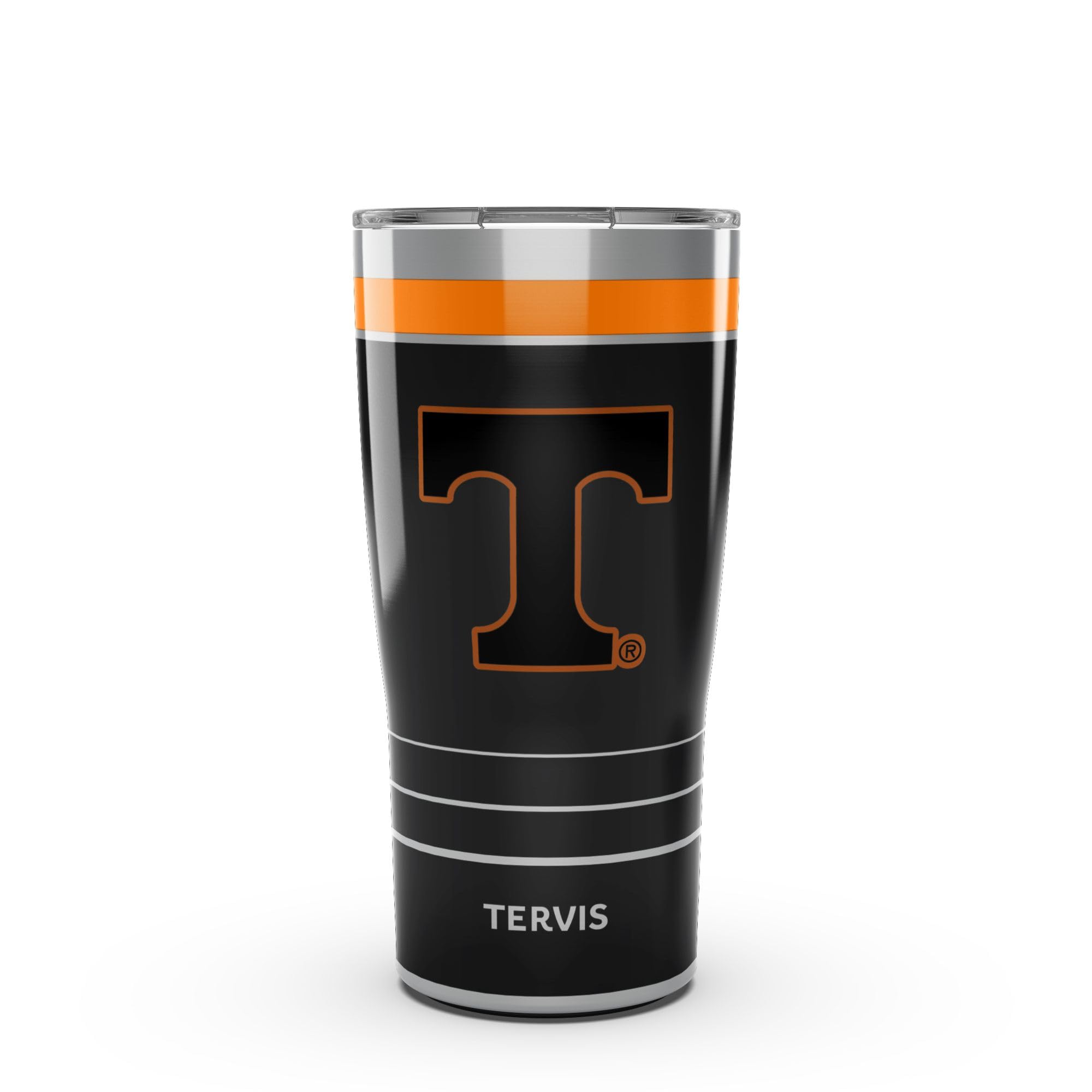 Tervis Traveler Tennessee Volunteers - Night Game Triple Insulated Tumbler Travel Cup Keeps Drinks Cold & Hot, 20oz, Stainless S