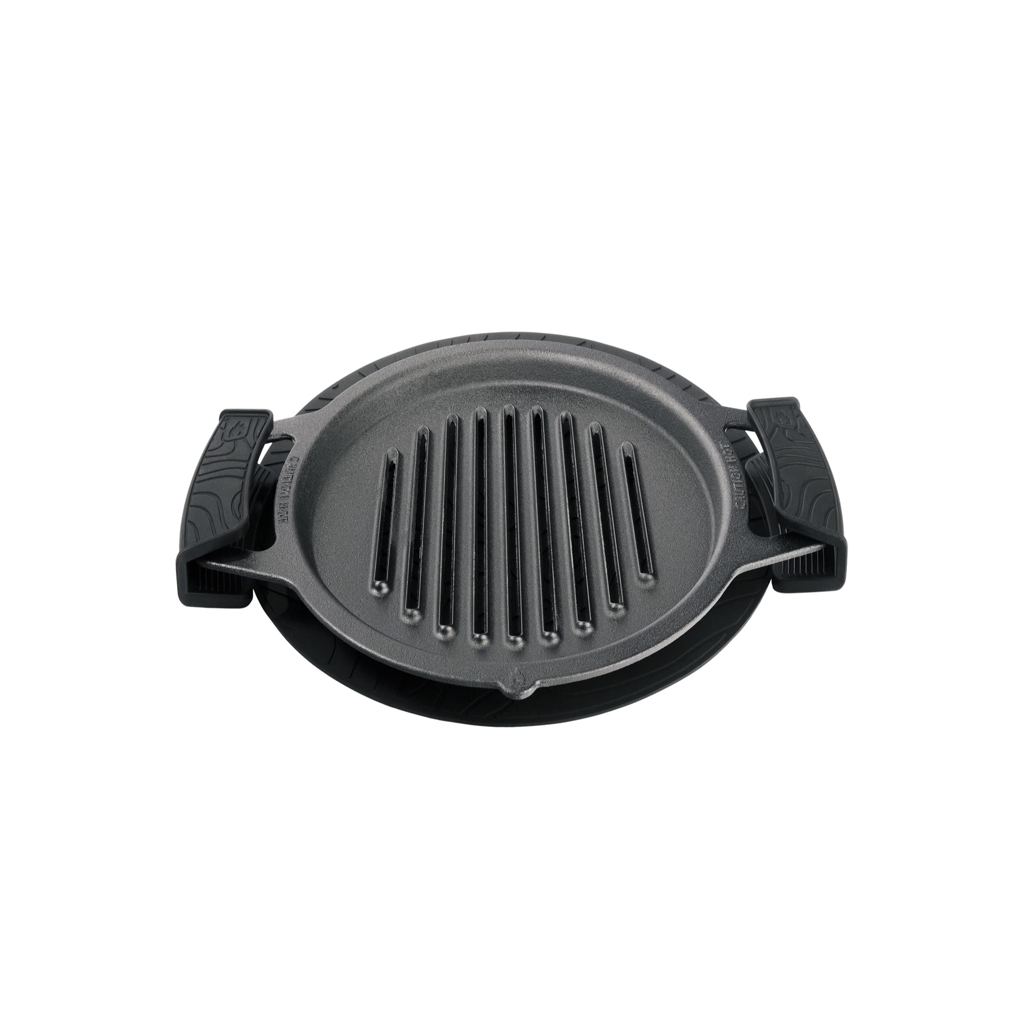 Solo Stove Silicone Mat & 2 Grips, Heat-Resistant Up To 450F, Food-Grade Silicone, Accessory For Iron Cast Cooktops, Mat Diam: 1