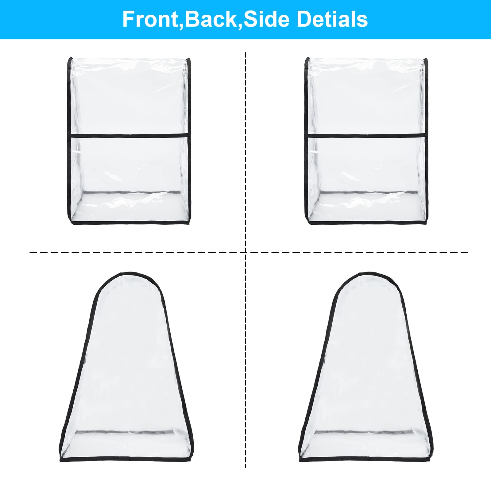 Kitchen Mixer Cover, Clear Mixer Covers, Stand Mixer Accessories, Mixer Dust Cover Fits Fits All Tilt Head & Bowl Lift Compatibl