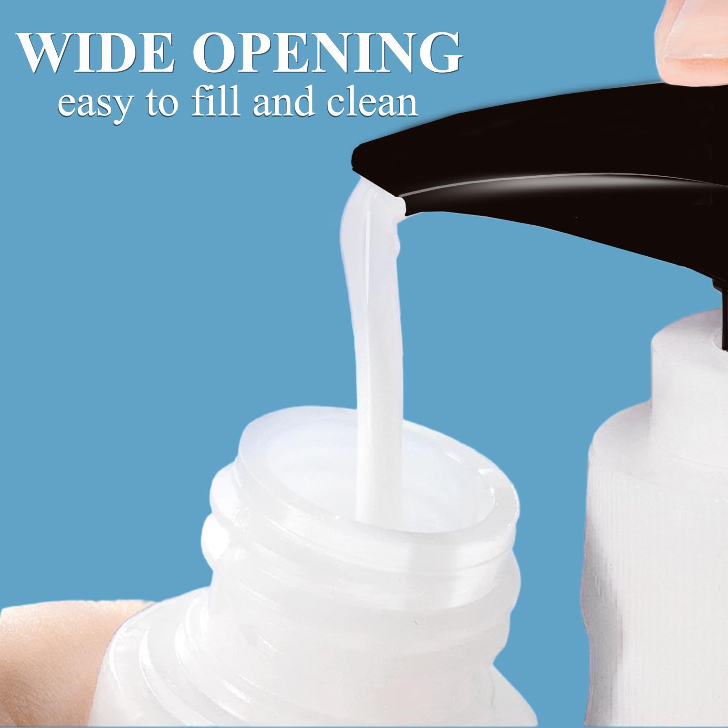 Dnsen 3.4Oz Travel Bottles For Toiletries Tsa Approved Leakproof Squeeze Plastic Empty Travel Size Bottles Refillable Liquid Con