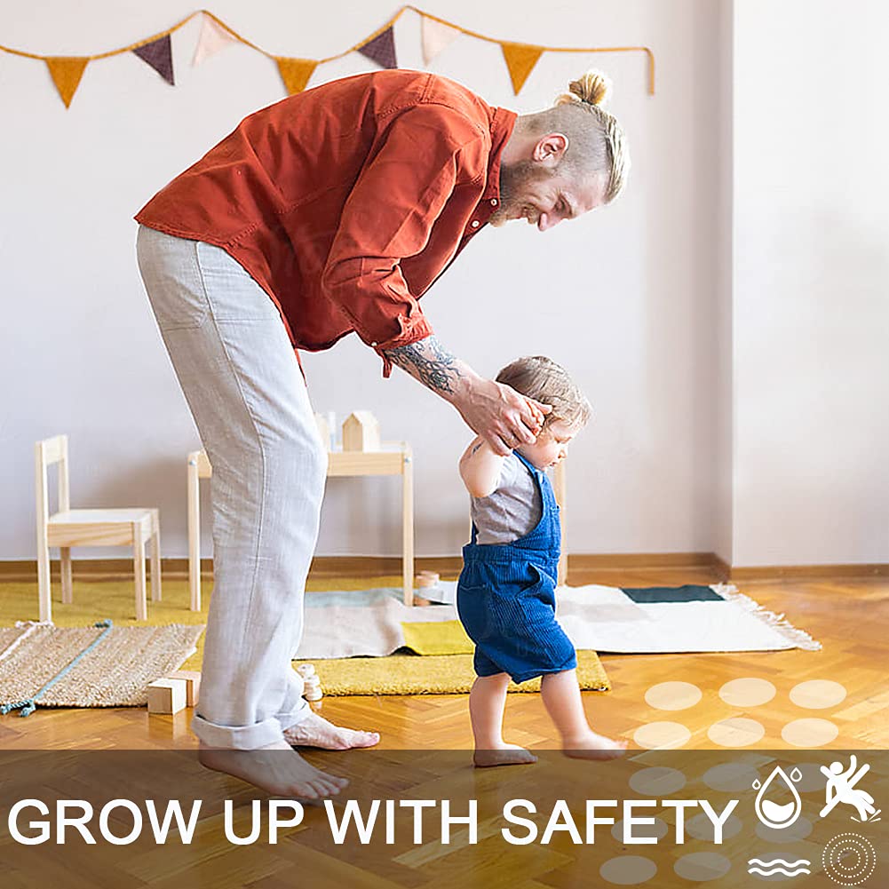 Daskfire Bath Tub Stickers, Non Slip Bathtub Treads, Anti Slip Shower Sticker, Safety Discs Decals Tape For Slippery Tubs Shower