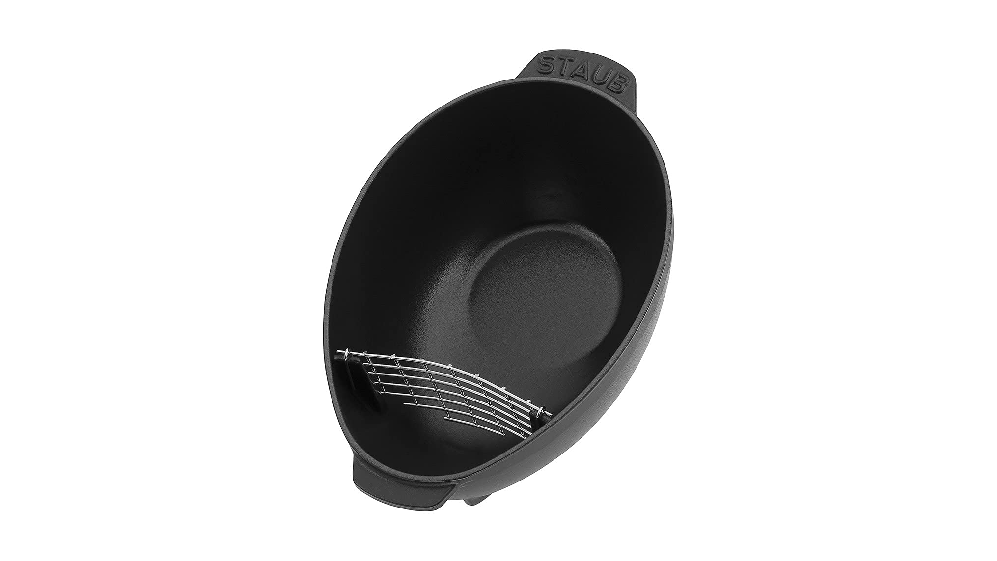 Staub Cast Iron 2-Qt Mussel Pot - Matte Black, Made In France