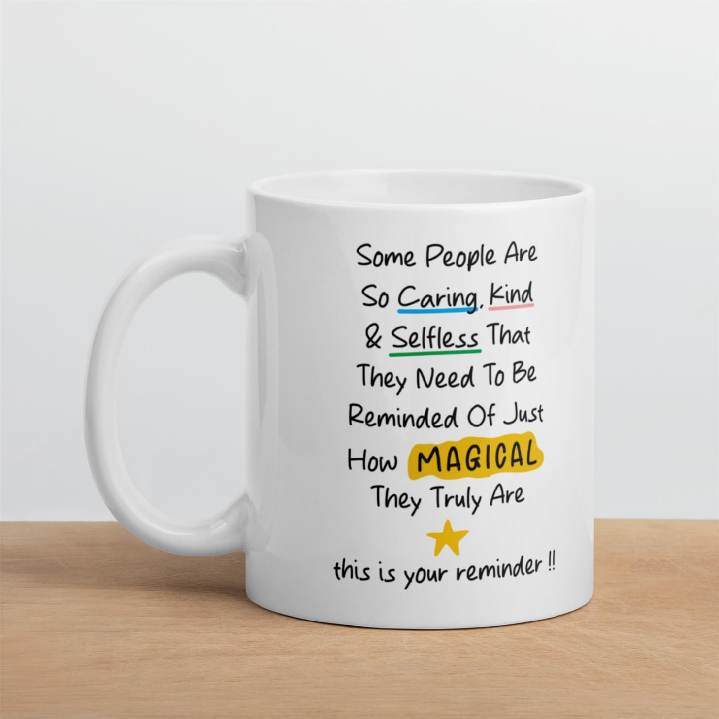 Visibee This Is Your Reminder Mug - Friendship Gift, Thank You Gift, For Best Friend, Positivity - 350Ml Ceramic Coffee Mug