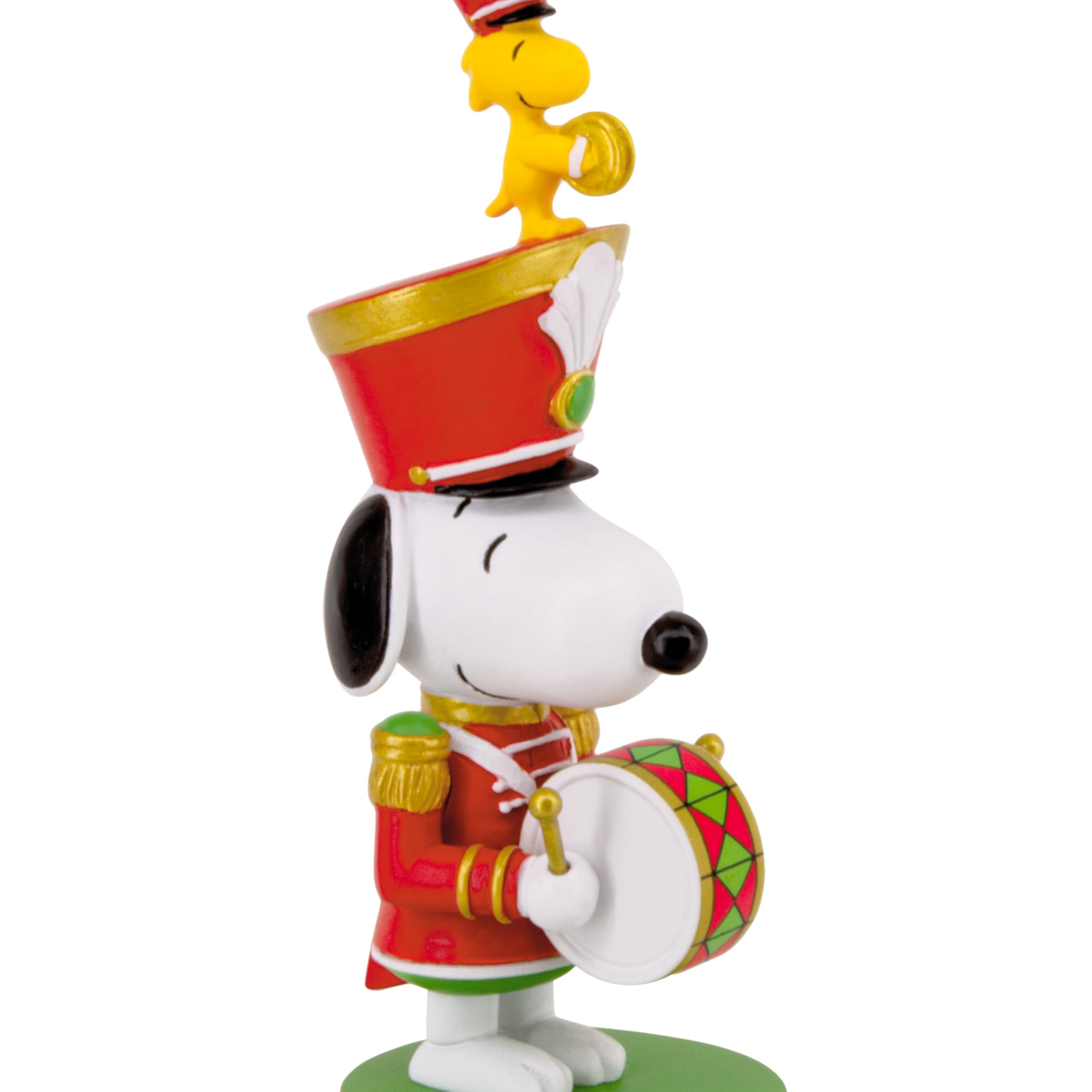 Hallmark Peanuts Snoopy Nutcracker Christmas Ornament, Resin, Model 3HCM4688, Perfect Gift for Peanuts Fans