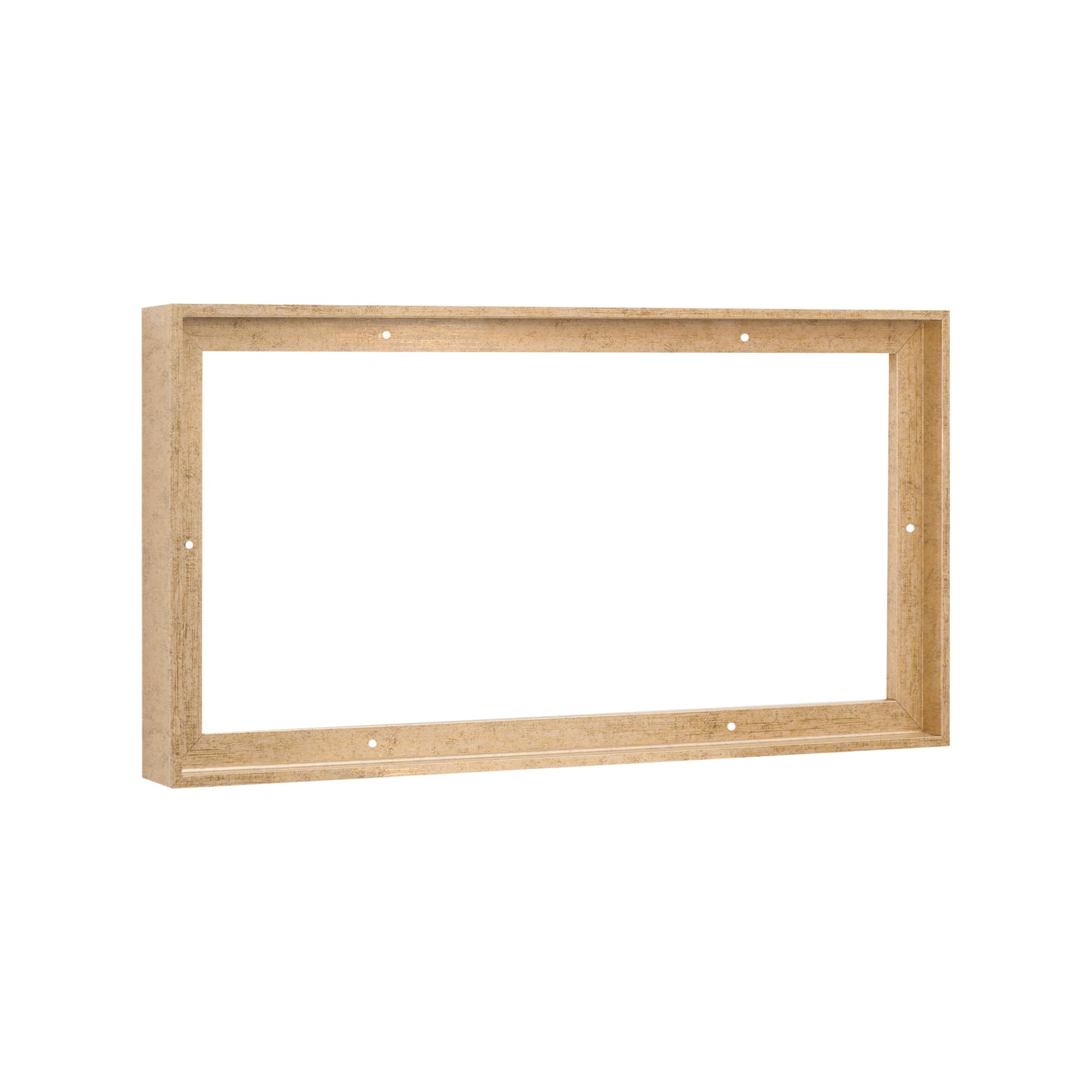 Pixy Canvas Floater Frame 24X48 For 1-1/2 (1.5) Inch Deep Canvas Paintings/Canvas Prints/Wood Canvas Panels/Wall Art/Wall Decor/