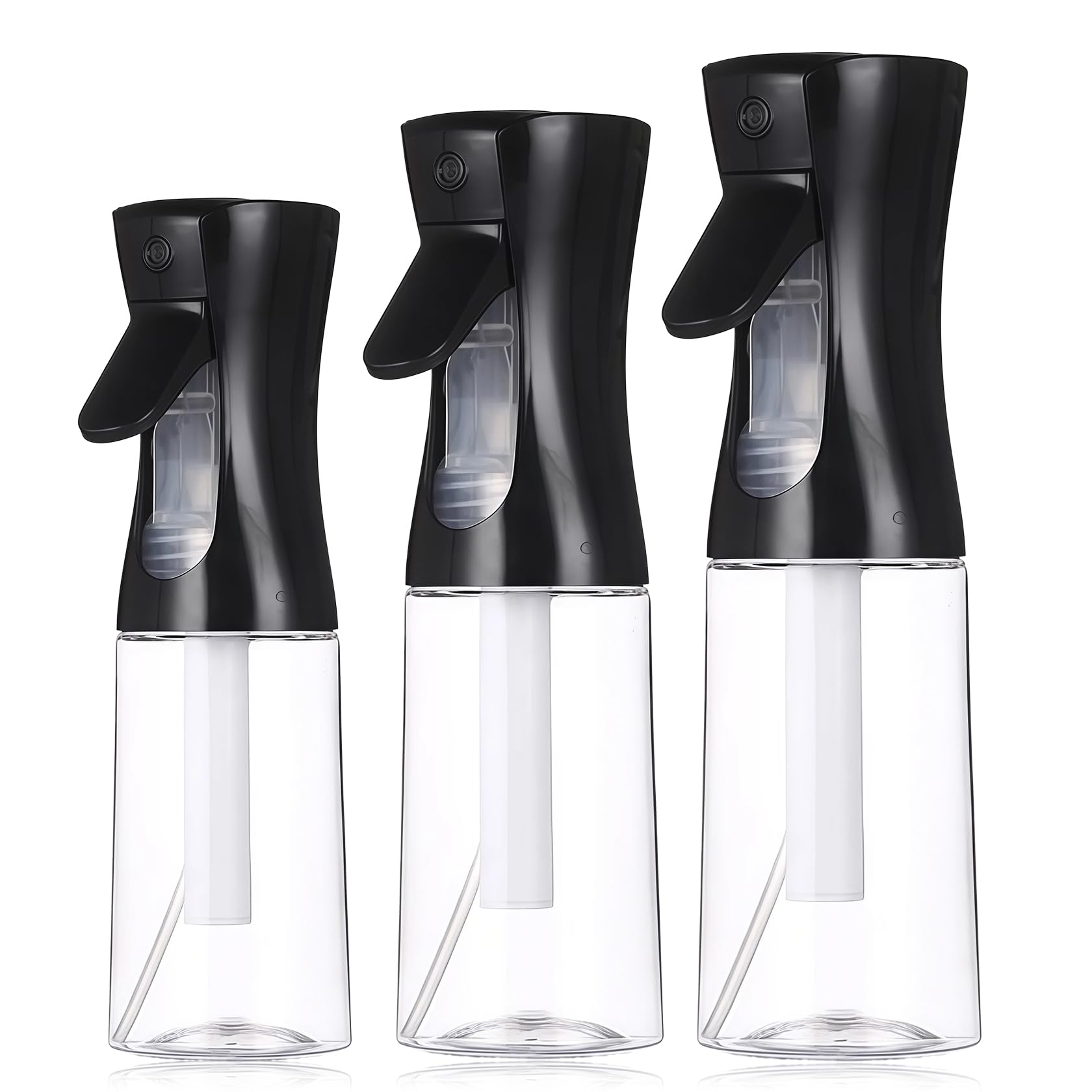 LXTTDABEN 3PCS Spray Bottle,Continuous Empty Spray Bottles for Hair,Face,Daily use,Home,Office,Plastic Water Spray Bottles,Ultra