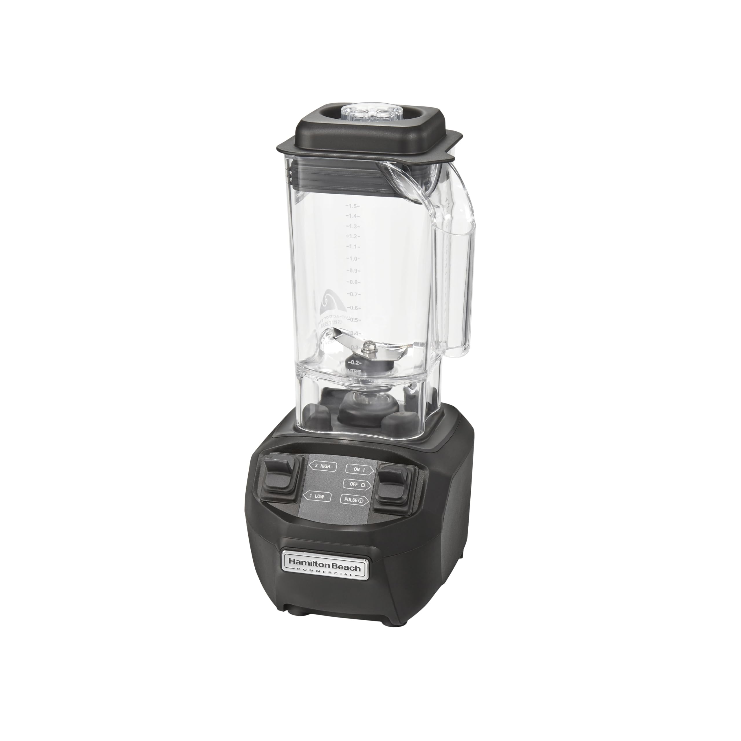 Hamilton Beach Commercial Rio Bar Blender, 1.6 Hp, Black (Hbb255)