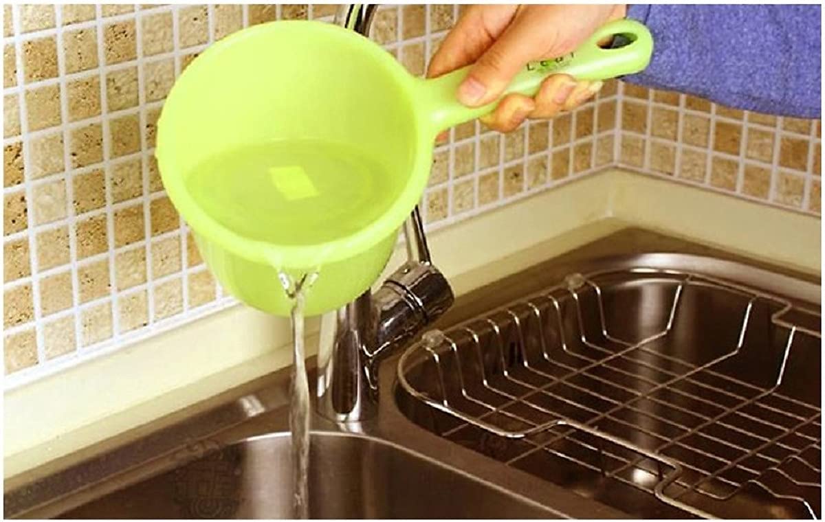 JapanBargain 3040  Japanese Plastic Water Ladle Bath Ladle Dipper Green Color  Made in Japan (1  Green)