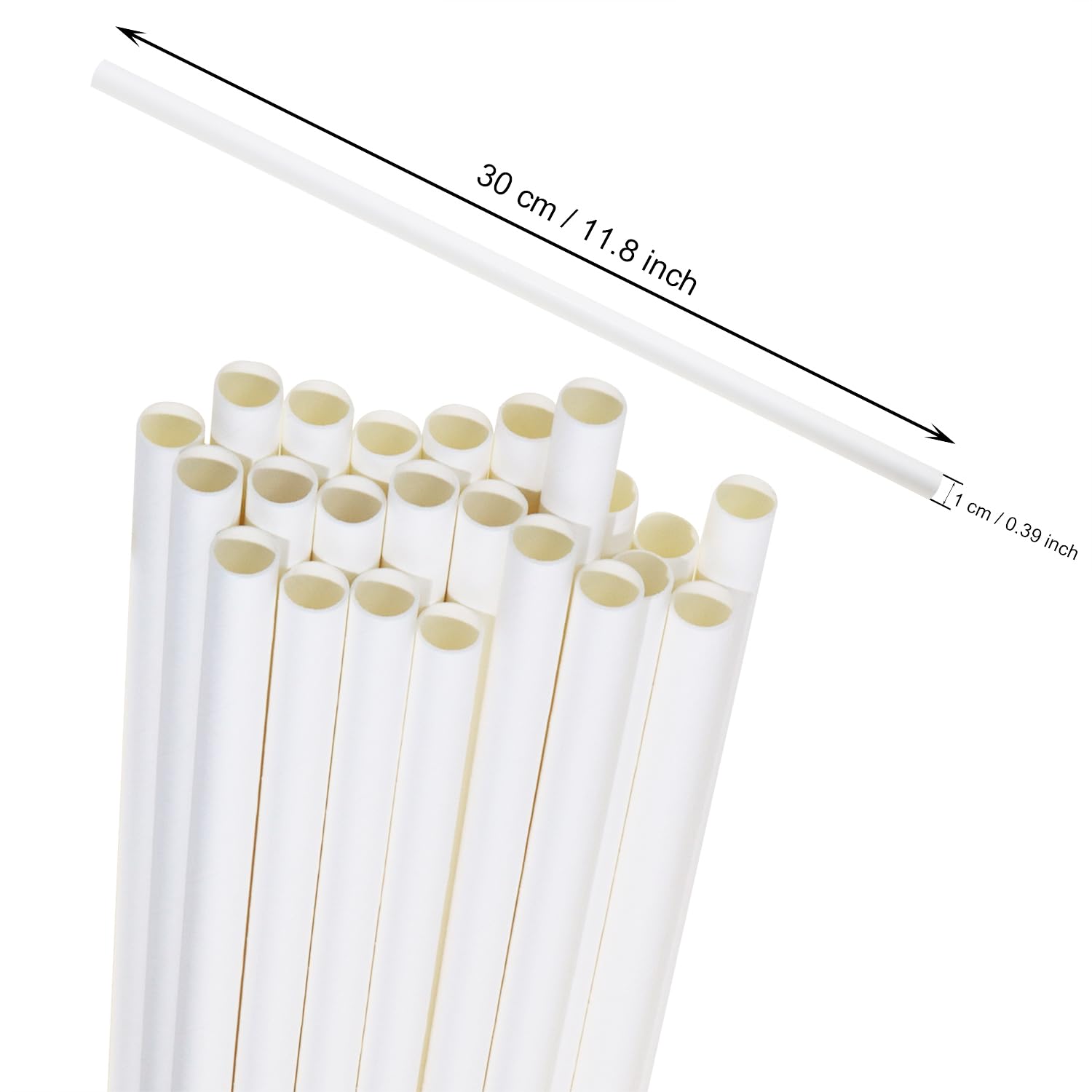 Cotton Candy Cones Penta Angel 24Pcs 11.8'' Cotton Candy Holder Stick Paper Straw Cones For Birthday Wedding Party Candy Making