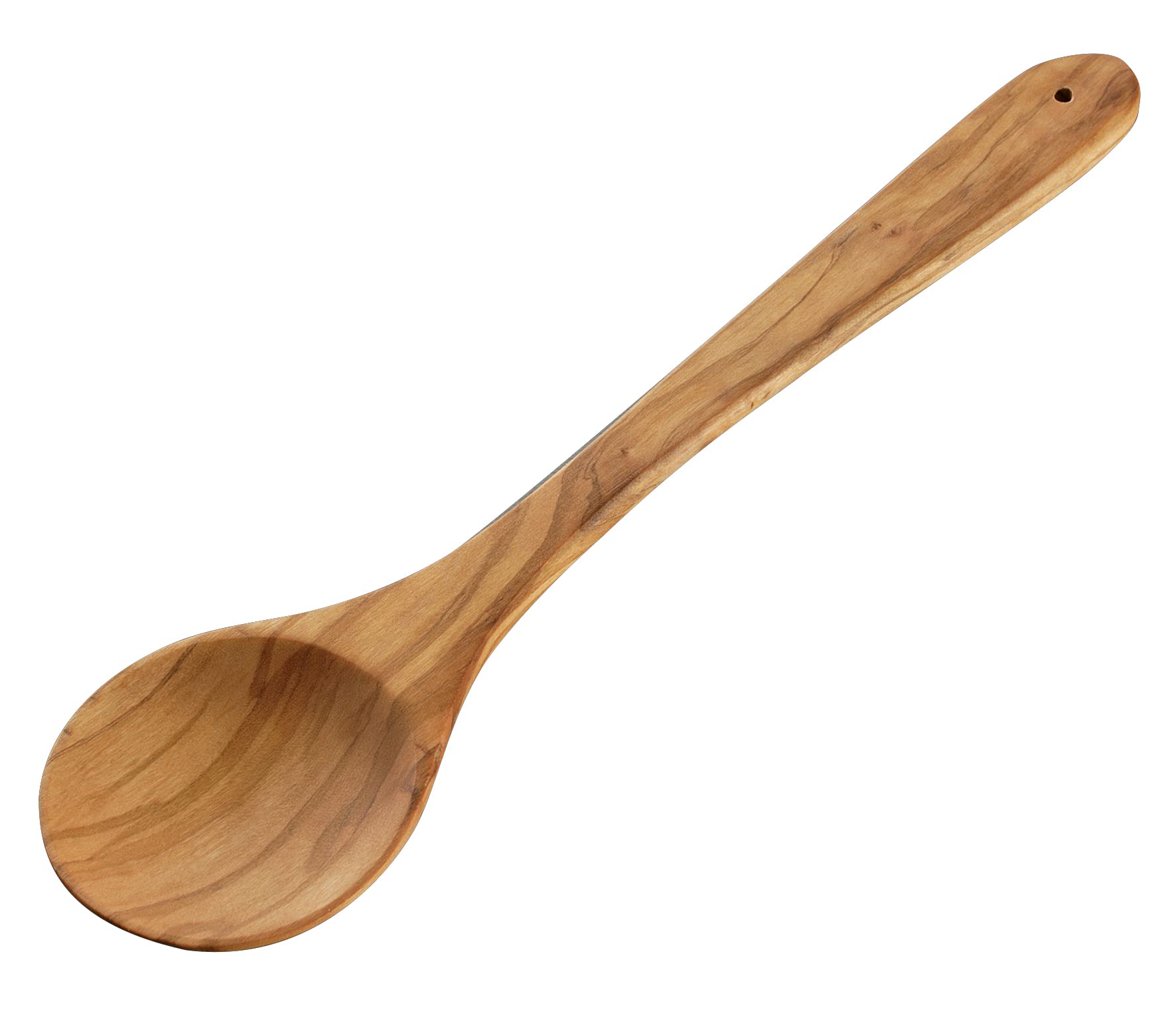 Cilio Olive Wood Soup Spoon, 12-Inch