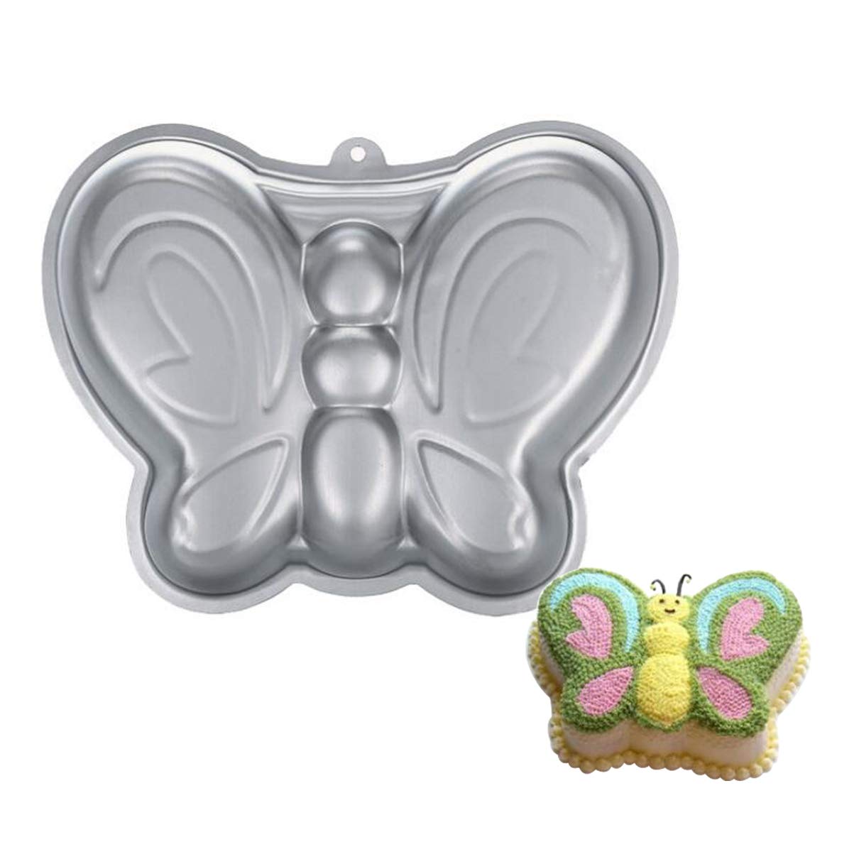 Wotoy 10 Inch Butterfly Cake Baking Pan Mold - Aluminum Alloy