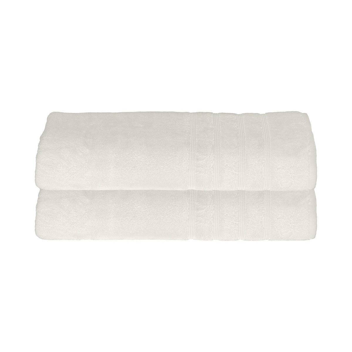 Mosobam Luxury Turkish Towels Set Of 2 Bath Sheets 35X70 White Oversize 700 Gsm Bamboo Viscose & Aegean Turkish Combed Cotton