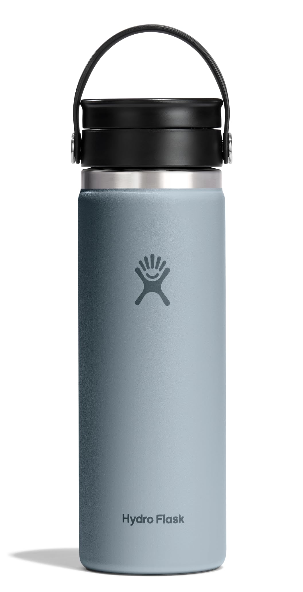 Hydro Flask Flex Sip Coffee Tumbler - Insulated Stainless Steel, Non Spill, Leak Proof Travel Cup 20 Oz Shale Gray
