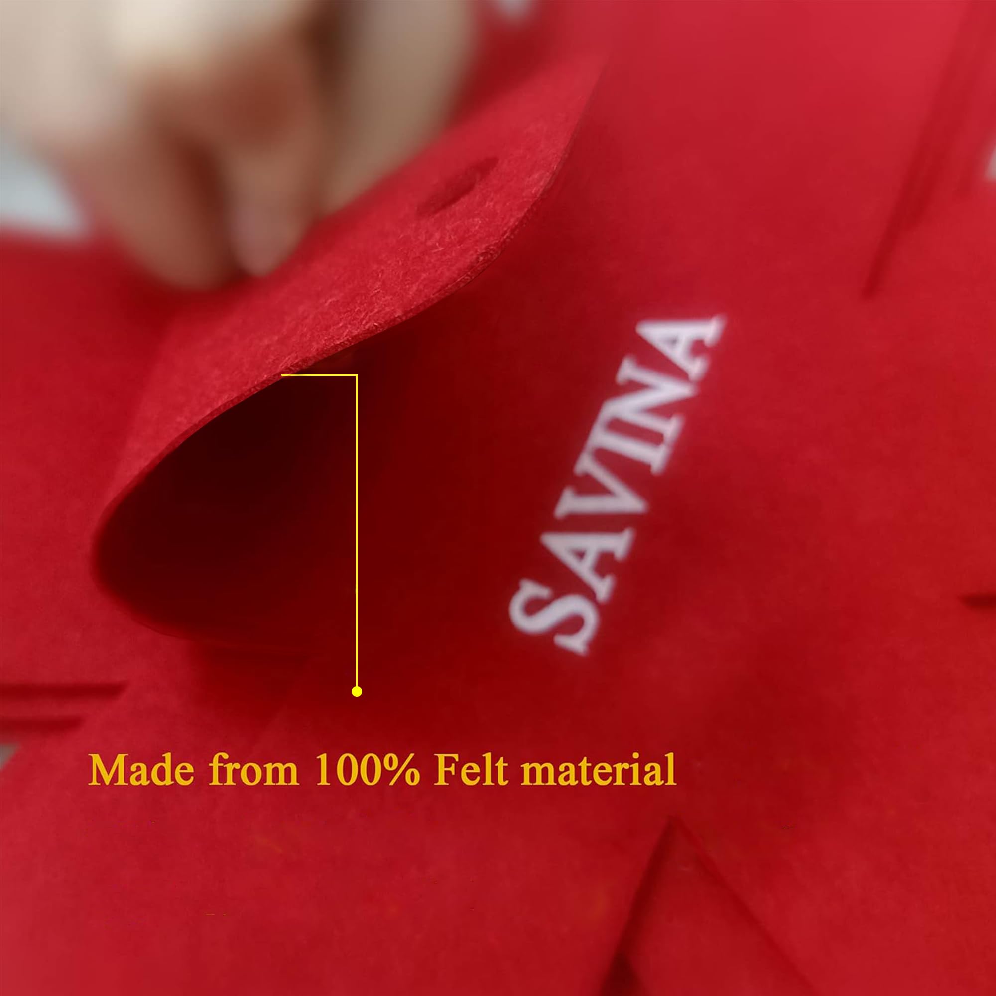 Savina Pot & Pan Protectors - Big Different Sizes (16'' 15'' 14'' 12'') - Set Of 8 - Material Felt, Cookware Protectors, Keep Ki