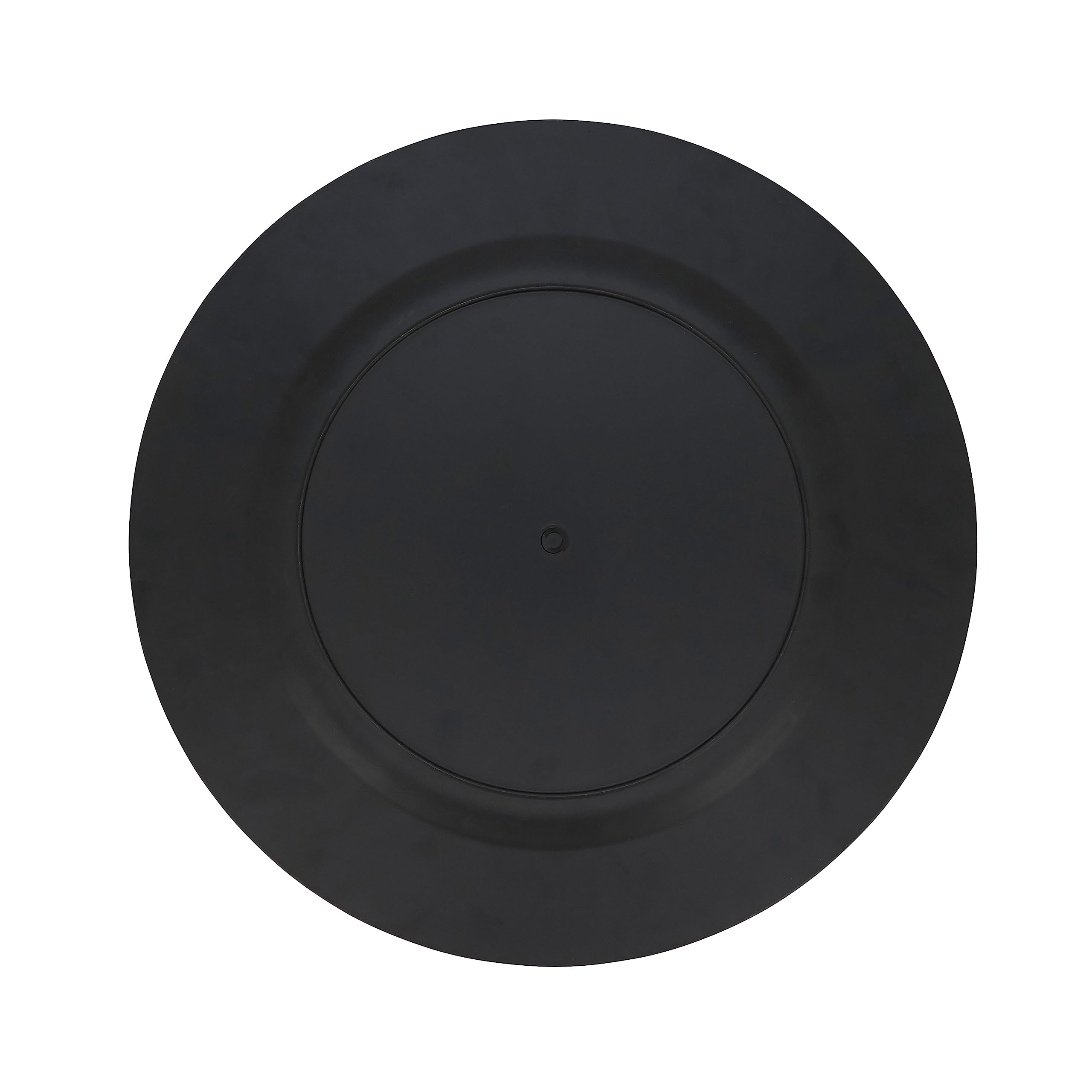 Woodland-Inspired Faux Wood Charger Plate (Set Of 4)