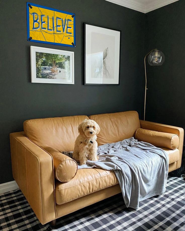 Flinelife Large Torn Believe Sign, 16x12, Believe Metal Motivational Wall Art Decor - Perfect for Fans