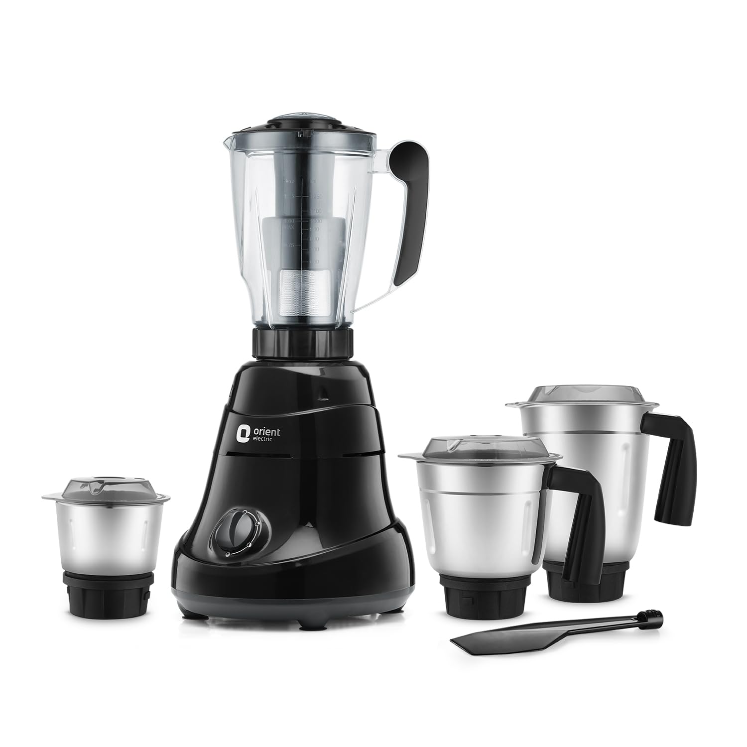 Orient Electric Super Power 750W Mixer Grinder With Juicer | 4 Jar With 3 Stainless Steel Multipurpose Jars & Juicing Jar With F