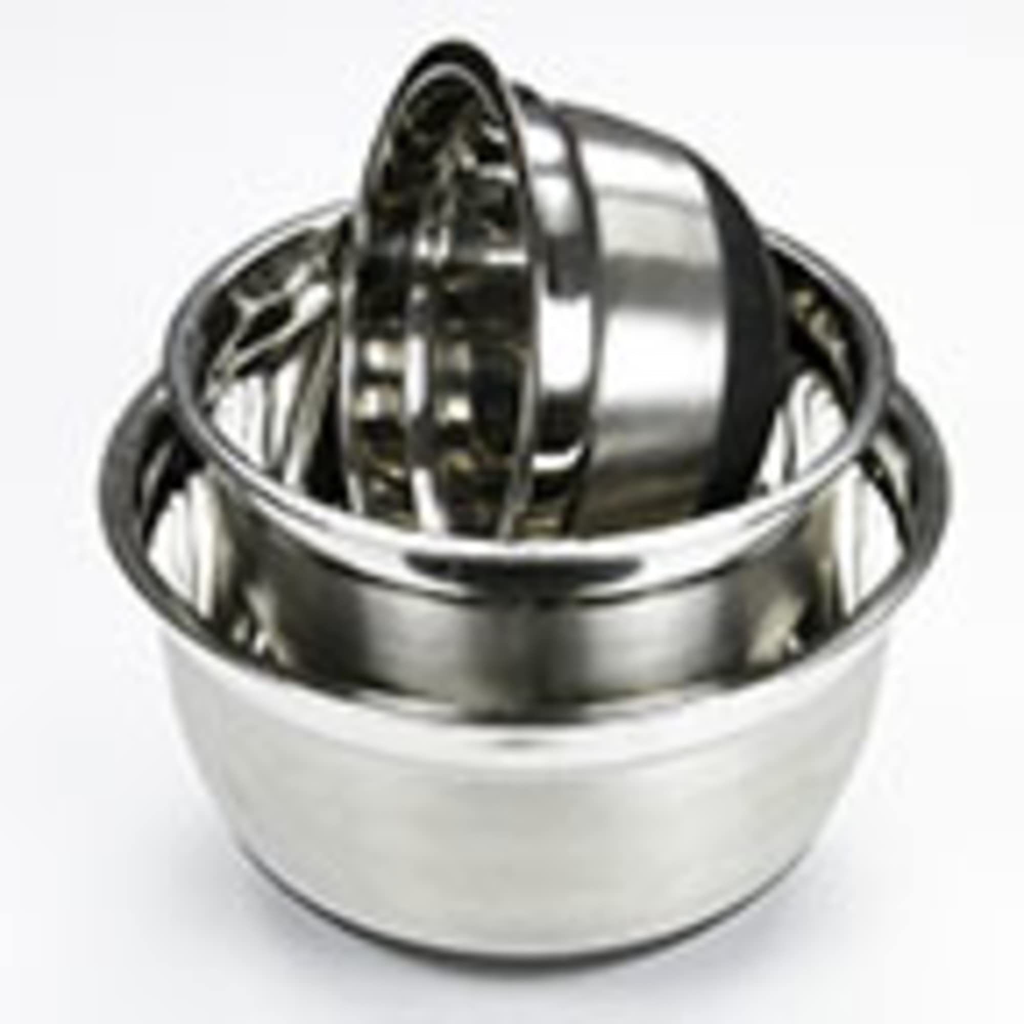 Chef Craft Select Mixing Bowl, 5 Quart, Stainless Steel