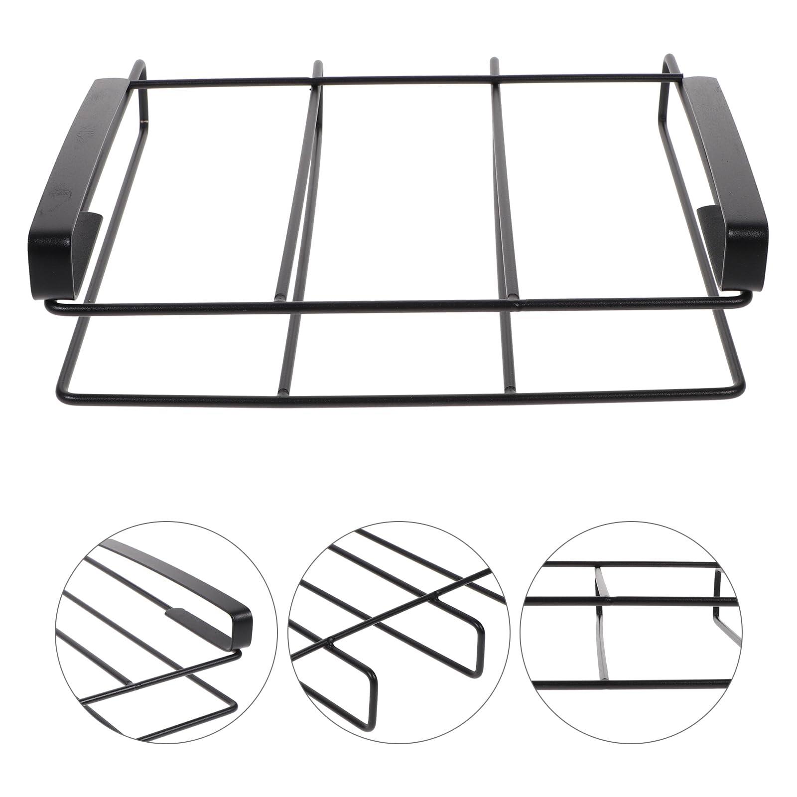 Cabinet Board Organizer Holder Rack : Housoutil Hanging Chopping Board Rack - Kitchen Utensils Brackets For Shelves - Hanger Sta