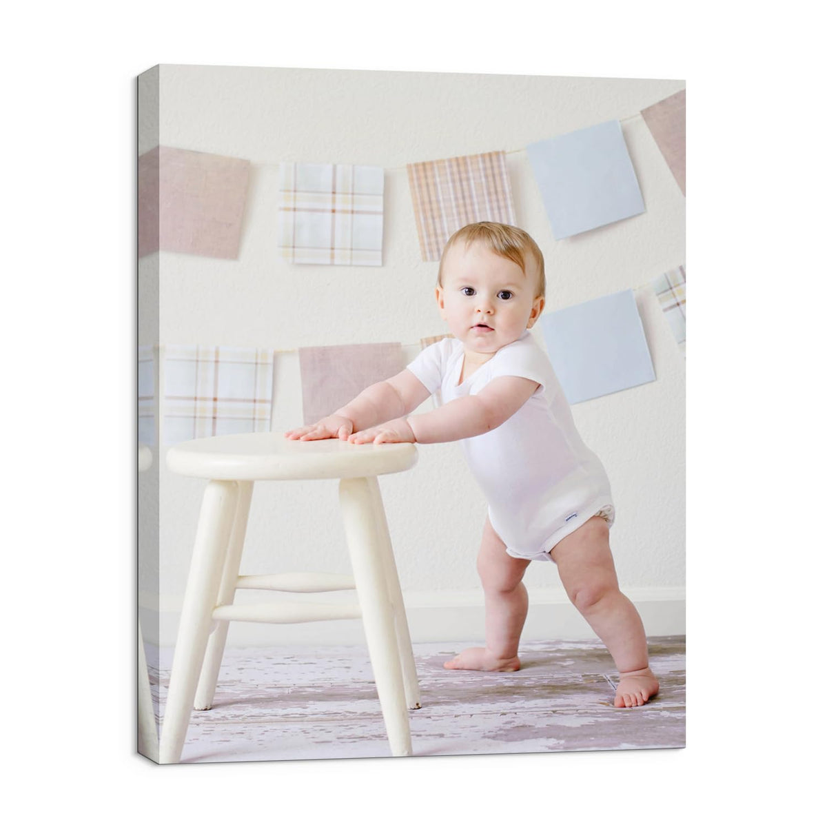 Custom Framed Canvas Prints With Your Photos - Personalized Picture Photo Prints On Canvas Wall Art For Home Decor, Bedroom, Liv