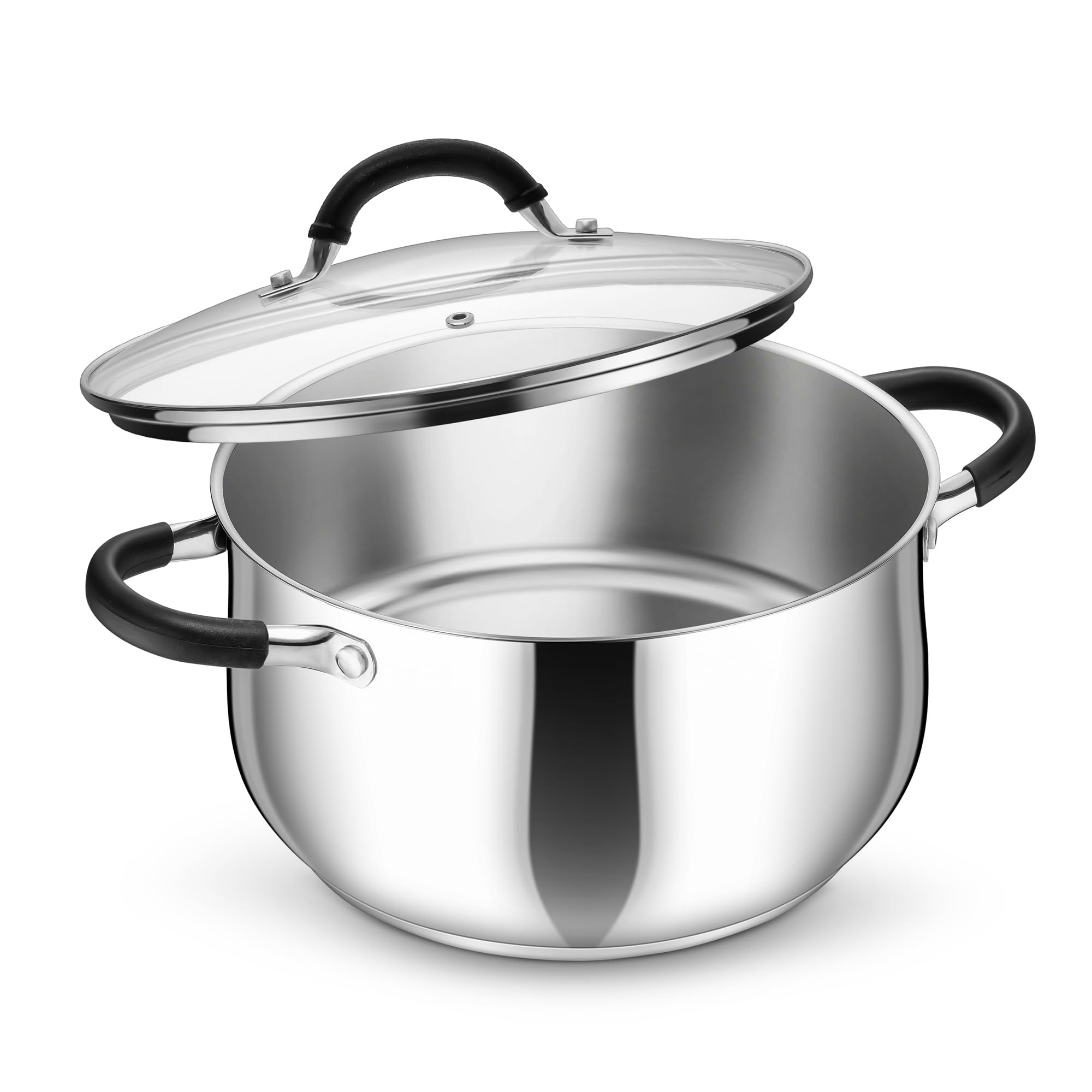 P&P Chef 6 Quarts Stainless Steel Stock Pot