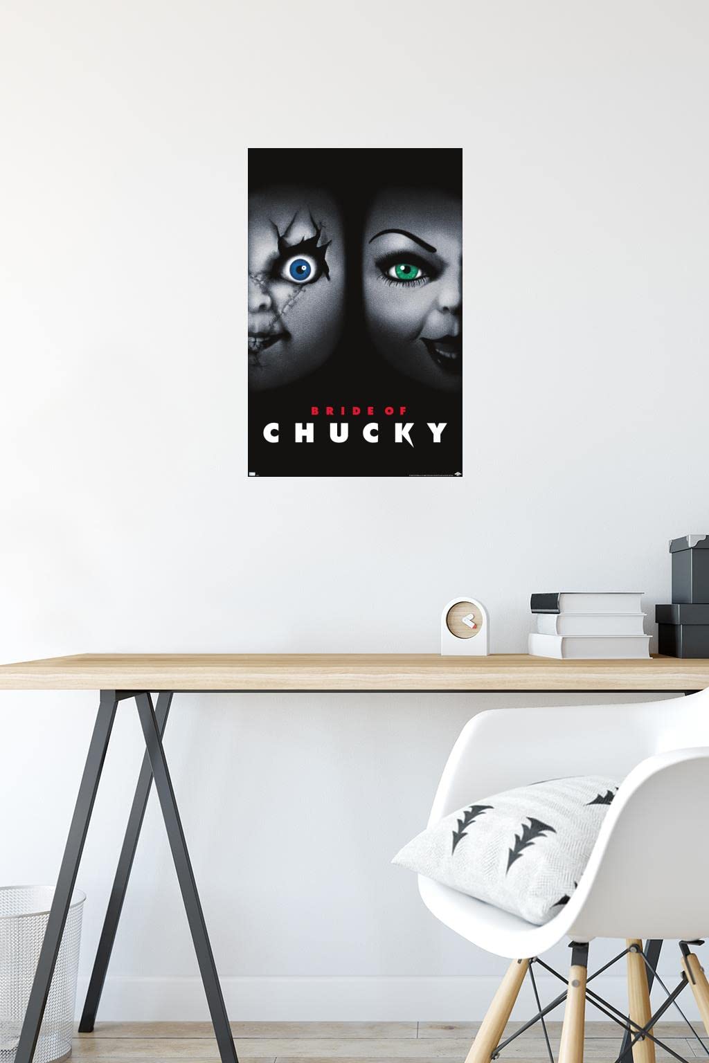 Trends International Child'S Play: Bride Of Chucky - One Sheet Wall Poster, 14.725'' X 22.375'', Premium Unframed Version
