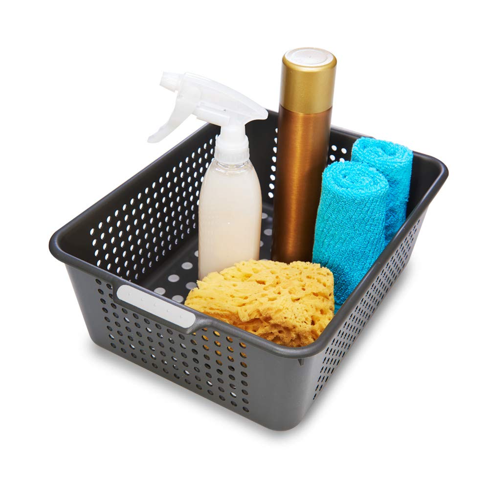 Madesmart Medium Storage Basket, Granite