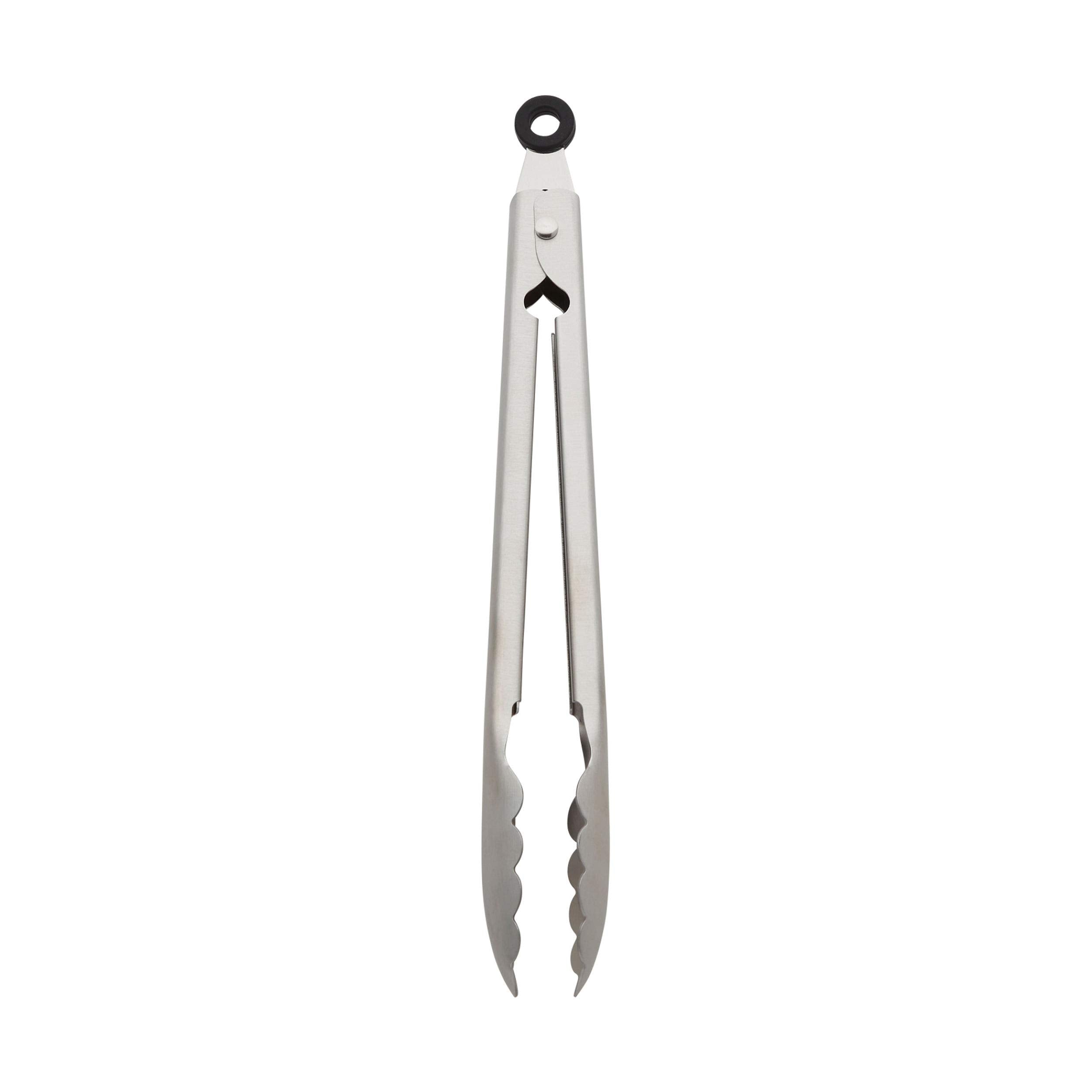 STAINLESS TONGS SS SILVR (Pack of 1)