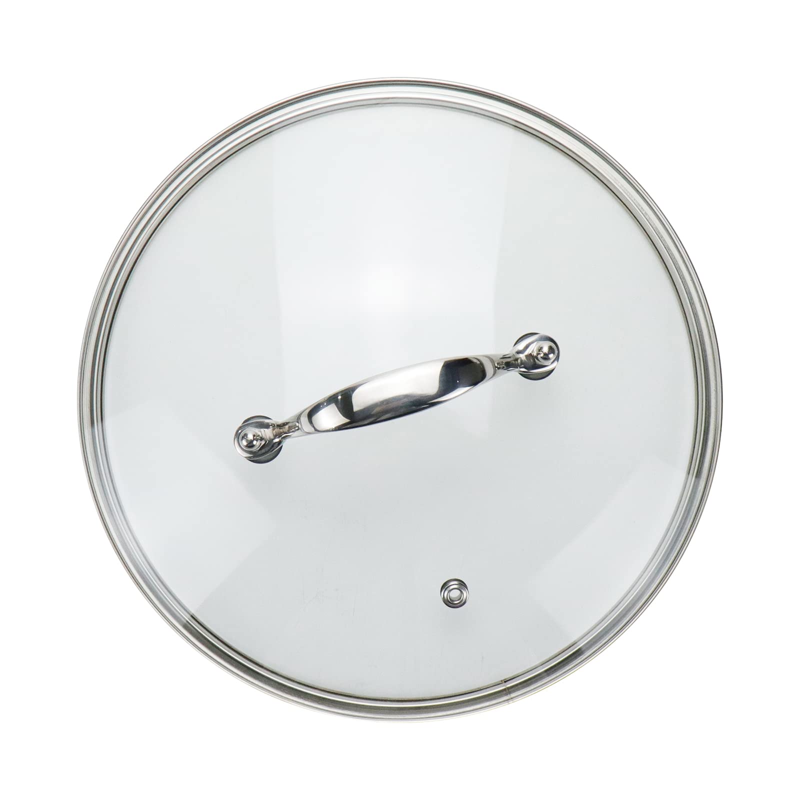 Tsnamay 9 Inch Clear Glass Pot Lid for Frying Pan Replacement Cover