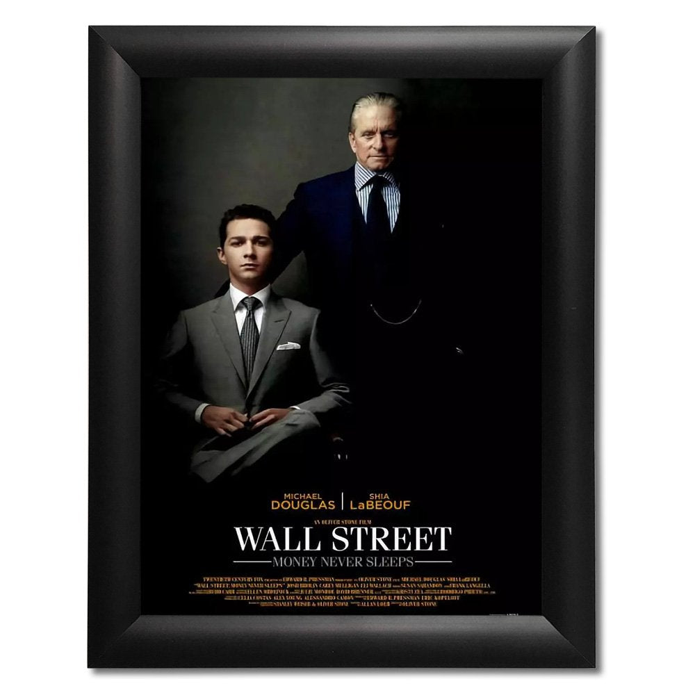 HAITIAN Black color Snap Picture Poster Frame Wall Mounting, 8.5 x 11 Inch Size Front Loading, 1 Aluminium Profile,0.07 inch thi