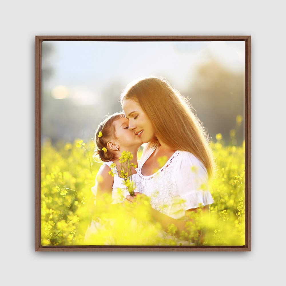 Wall26 Framed Custom Canvas Wall Art For Living Room, Bedroom Canvas Prints For Home Decoration Ready To Hang - 16''X16'', Natur