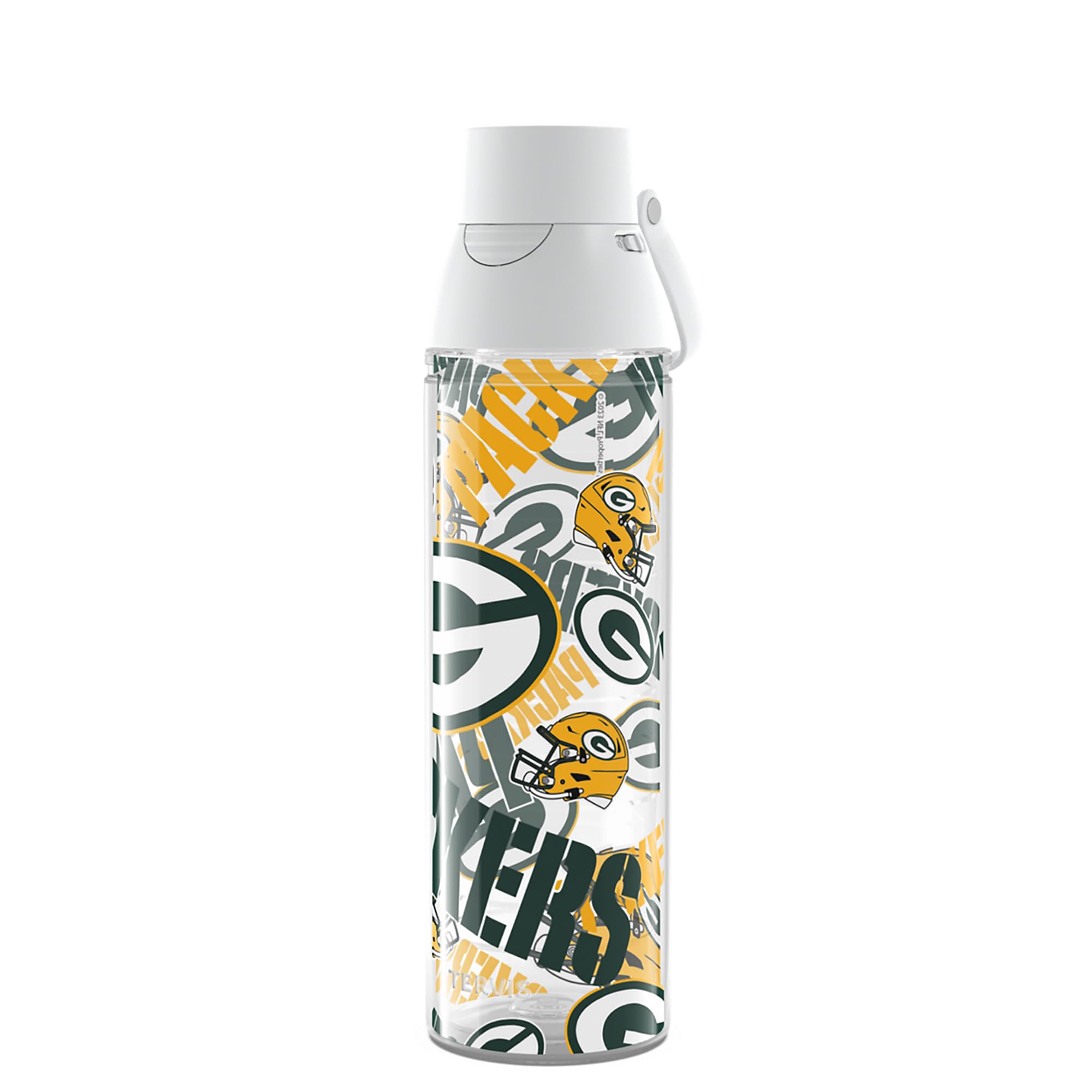 Tervis NFL Green Bay Packers All Over Made in USA Double Walled Insulated Tumbler Travel Cup Keeps Drinks Cold & Hot, 24oz Ventu