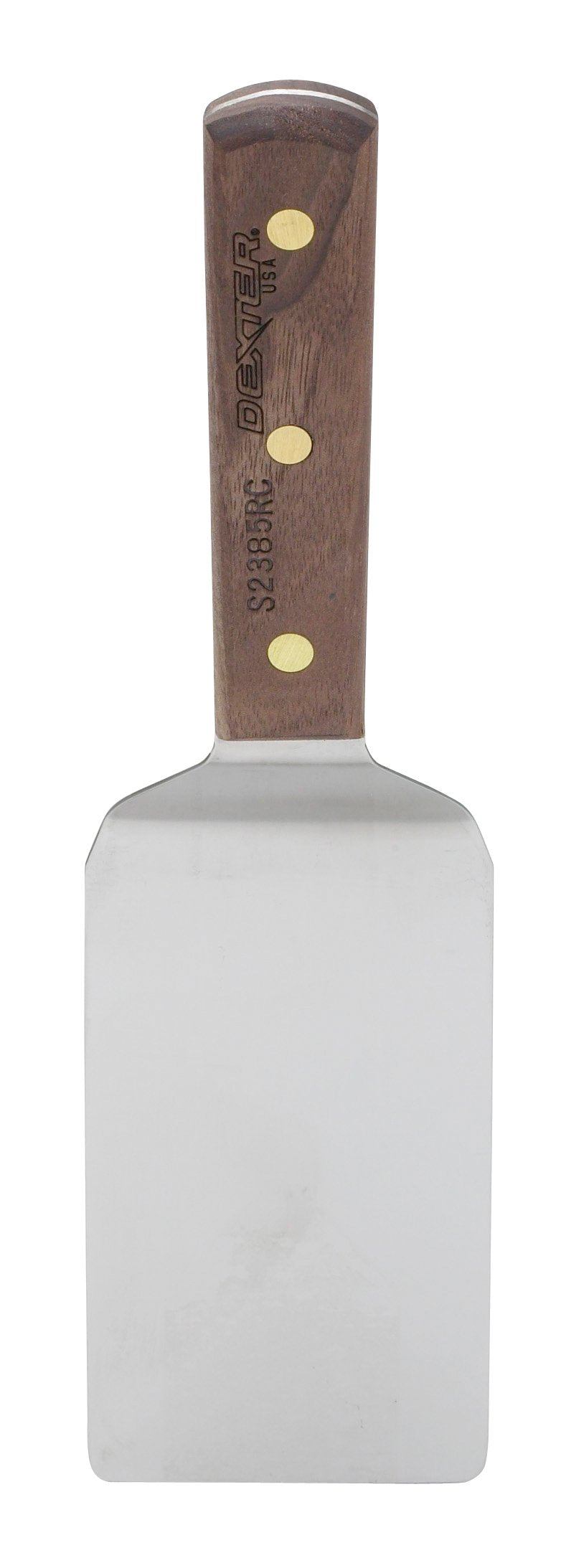 Hic Kitchen Dexter-Russell All-Purpose Turner, Stainless Steel With Walnut Handle, Made In The Usa