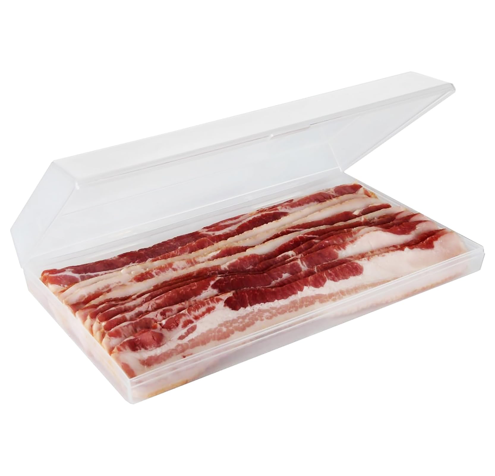Home-X Bacon Saver  Plastic Bacon Container/Kitchen Meat Saver Storage Container
