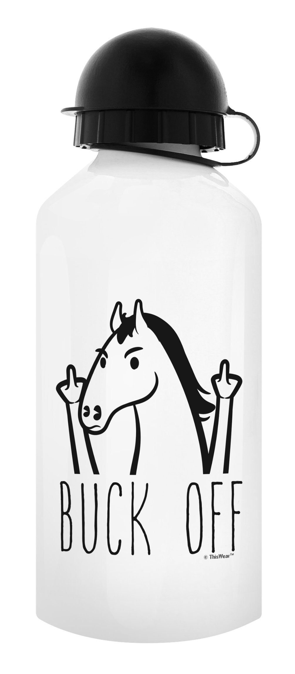 Horse Lovers Gifts Buck Off Funny Horse Gifts Equestrian Gifts Horse Water Bottle Horse Accessories Horse Gift Aluminum Water Bo