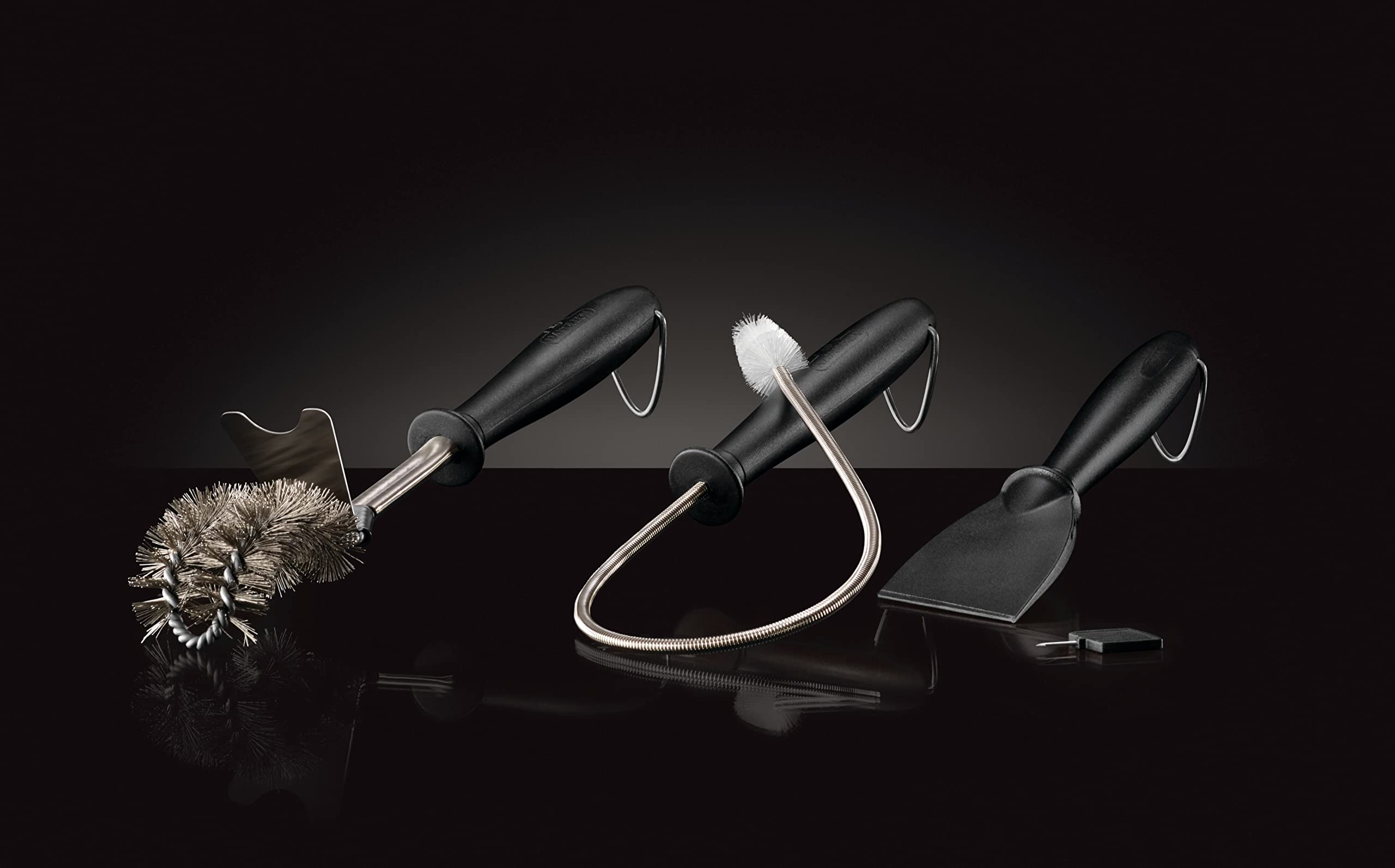 Napoleon Gas Grill Cleaning Tool Set Bbq Grill Maintenance Accessory, Four Piece Set, Includes Angled Cooking Grid Cleaning Brus