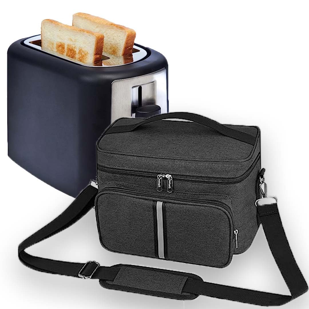 Kingshion Toaster Portable Storage Bag Compatible With Cuisinart Cpt-160, Cuisinart Cpt-160Bks, Keemo And Most 2-Slice Toasters,