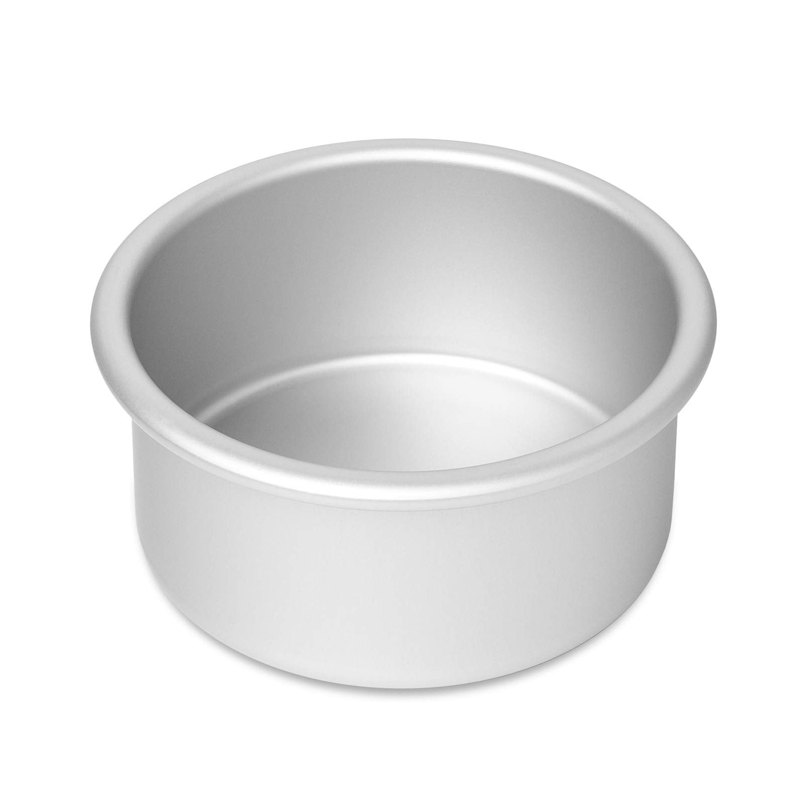 Last Confection 2-Piece Round Cake Pan Set - 4'' X 2'' Deep Aluminum Pans