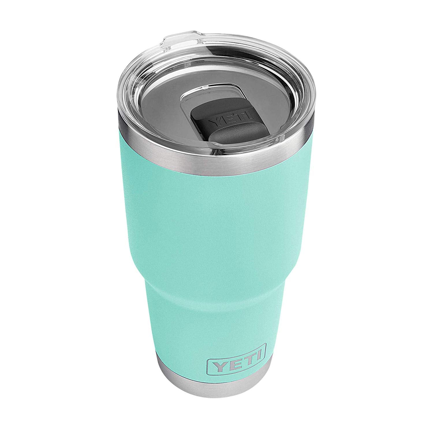 Yeti Rambler 30 Oz Stainless Steel Vacuum Insulated Tumbler W/Magslider Lid, Seafoam