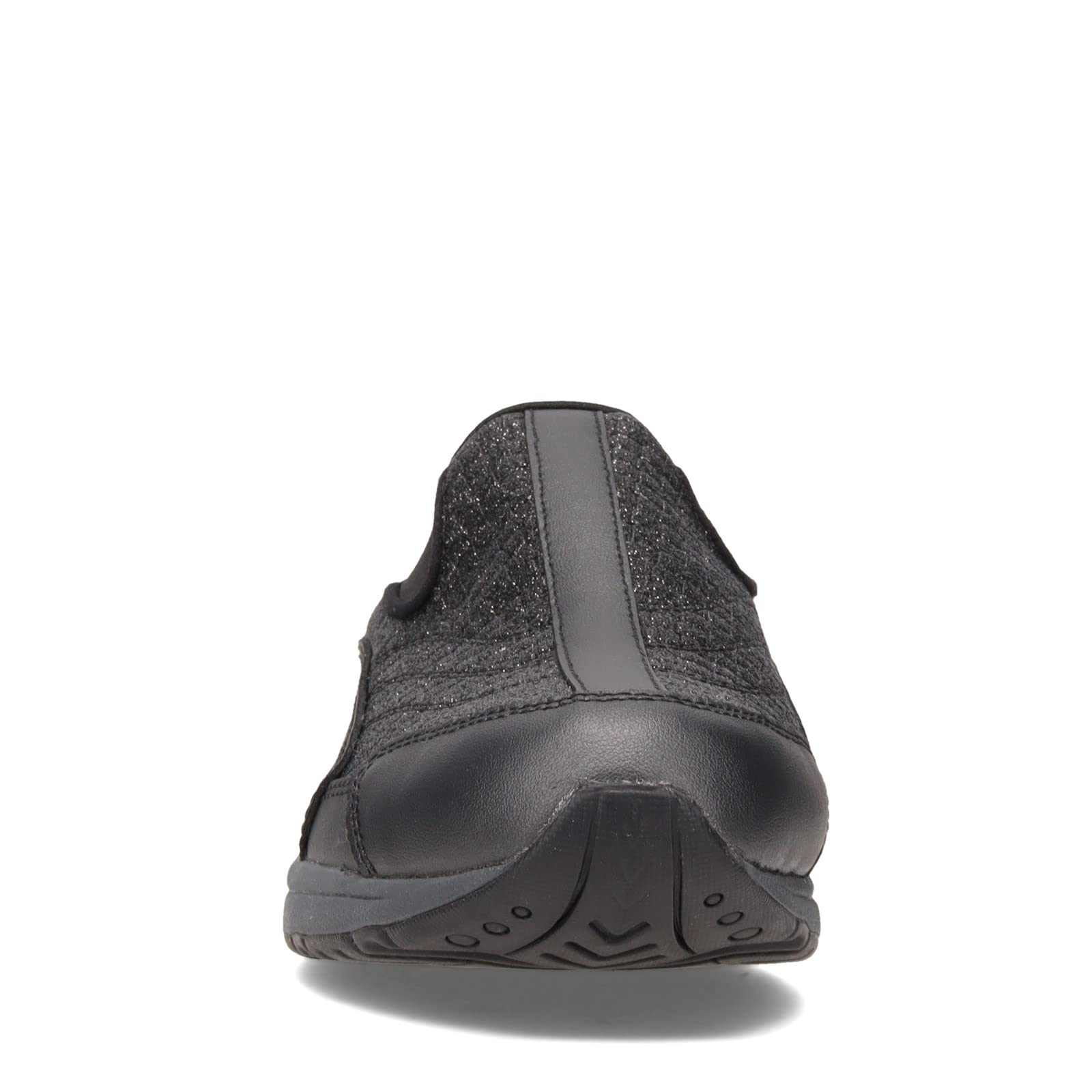 Easy Spirit Womens Traveltime481 Mule, Black-Glitter, 8 Wide