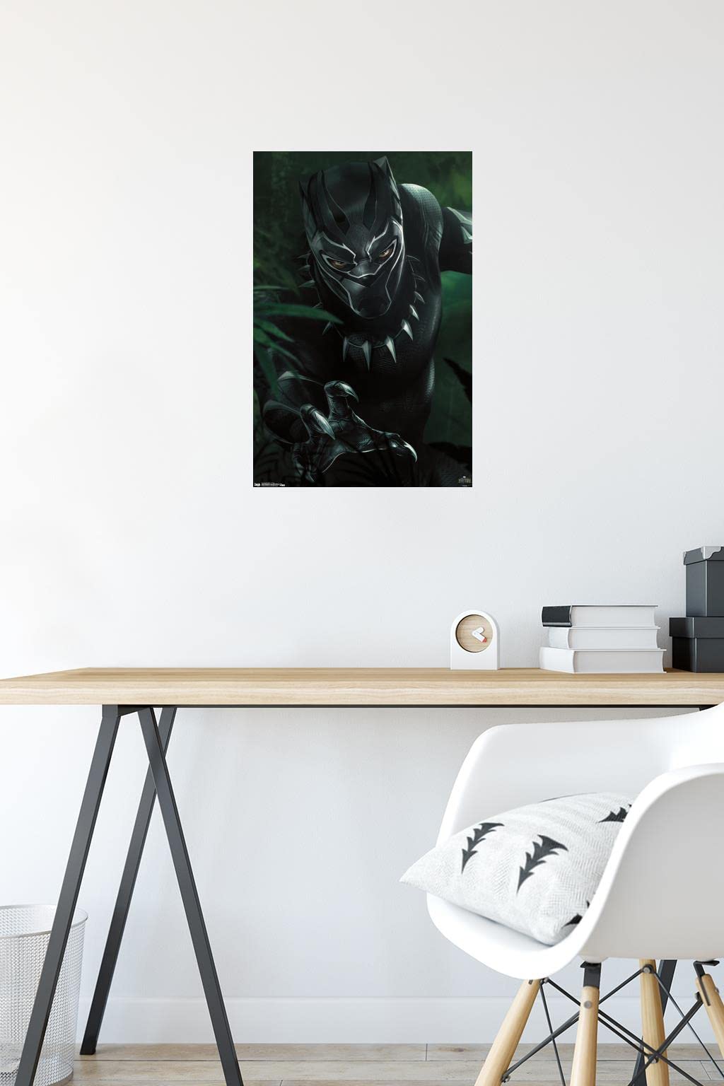 Trends International Marvel Cinematic Universe - Black Panther - T'Challa Wall Poster, 14.725'' X 22.375'', Premium Unframed Ver