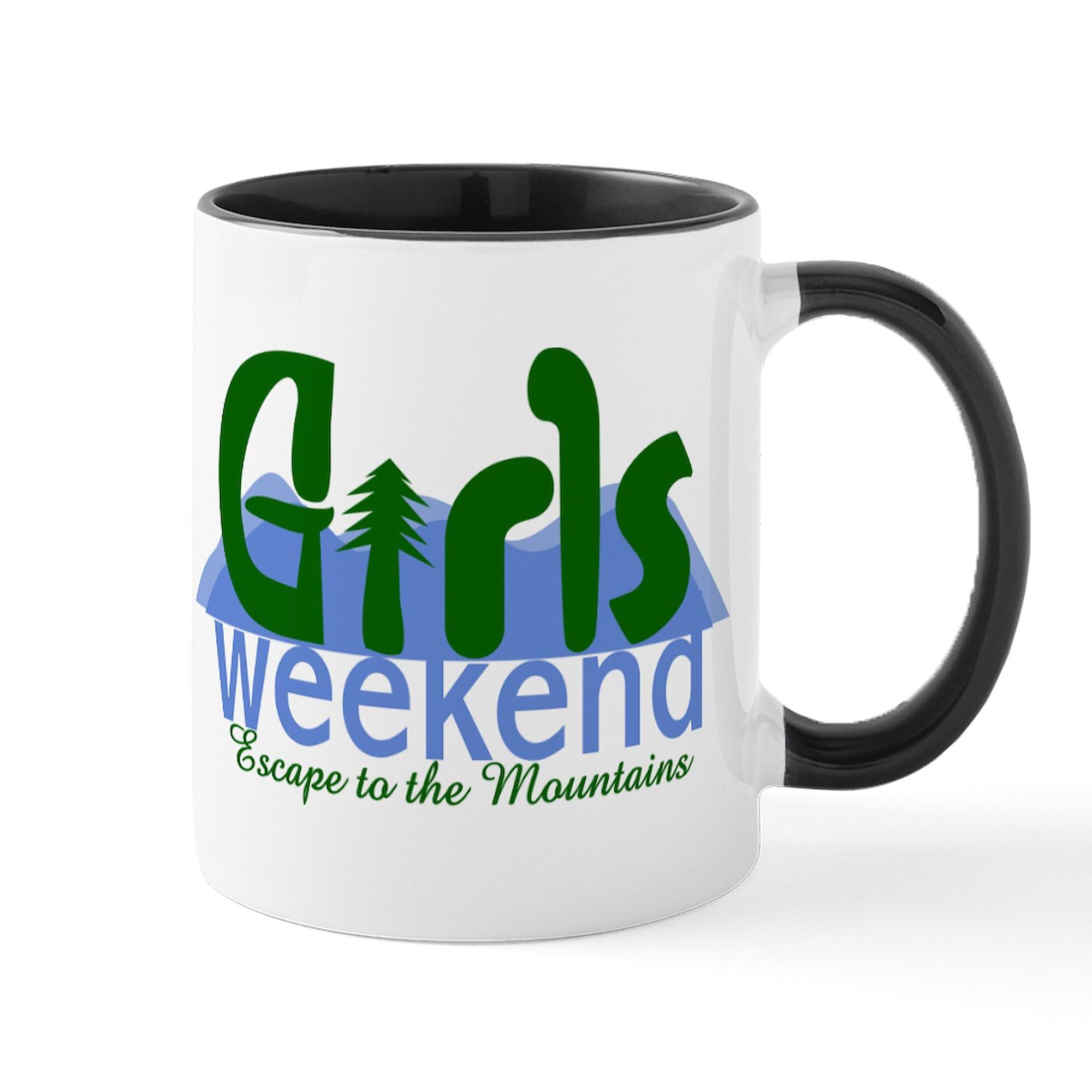 CafePress Mountain Girls Weekend Mug 11 oz (325 ml) Ceramic Coffee Mug
