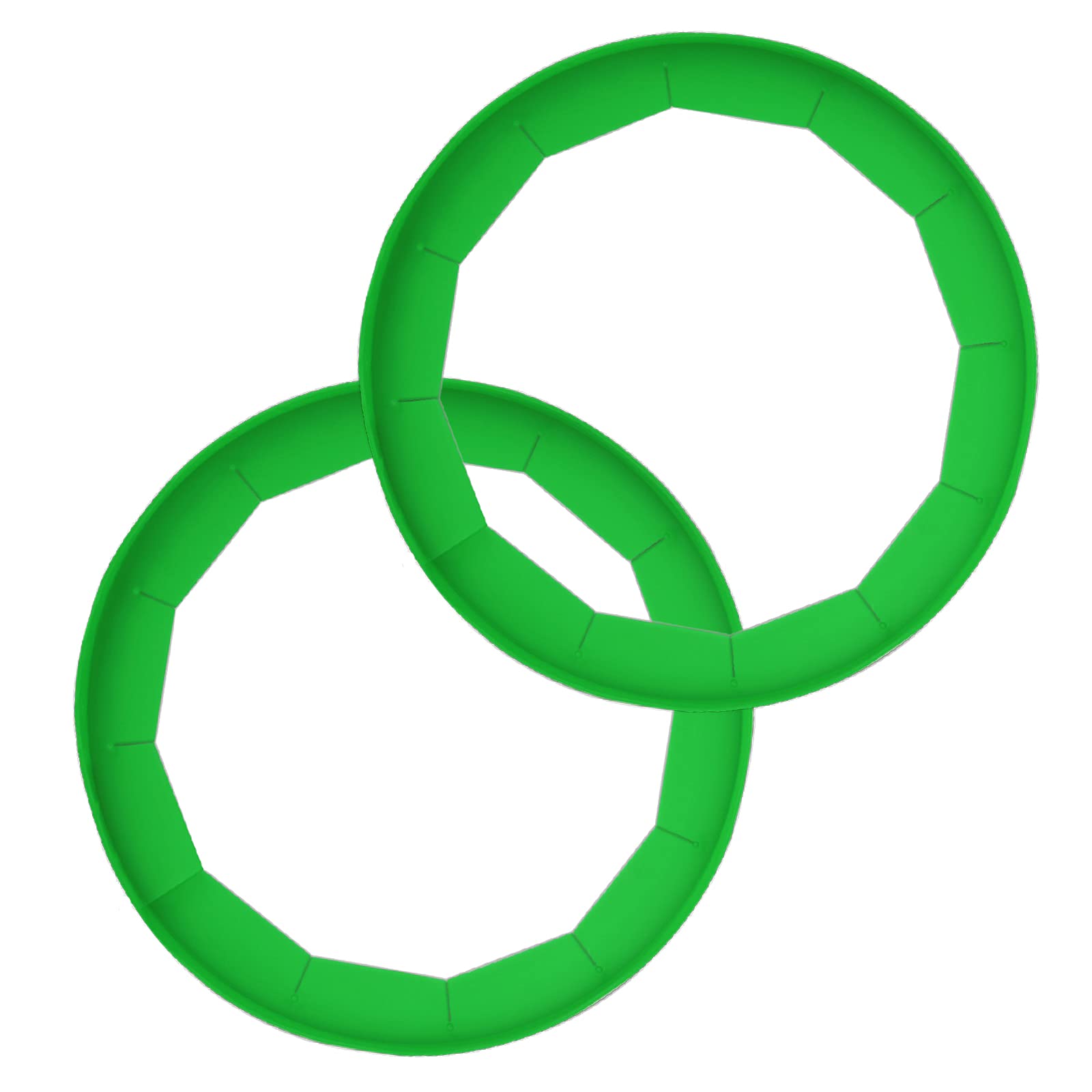 Antenda Adjustable Silicone Pie Crust Shields - Baking Protectors Cover Pie Edge, Fit 8-11.4 Inch Pies