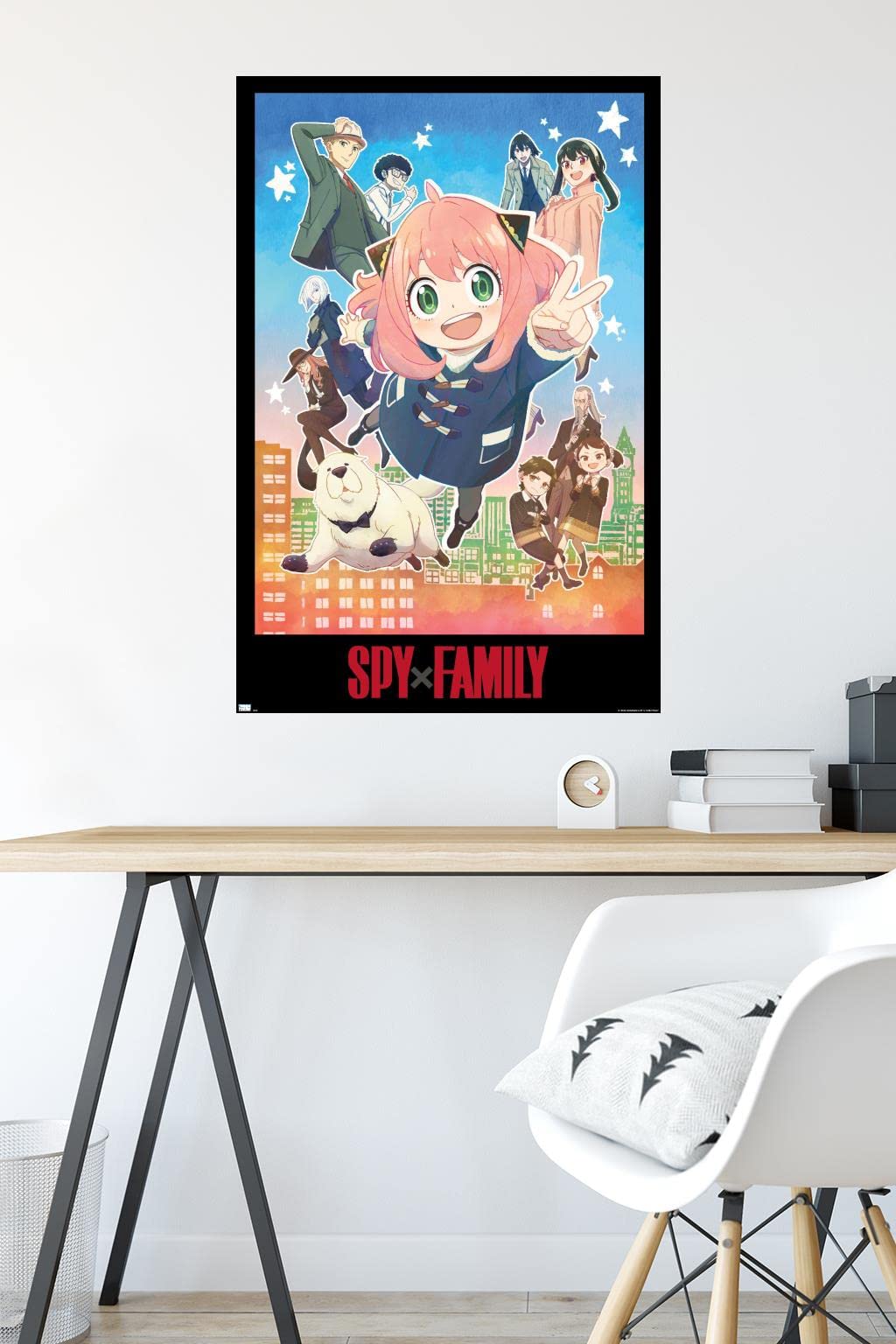 Trends International Spy X Family - Anya Key Art Wall Poster, 22.37'' X 34.00'', Unframed Version