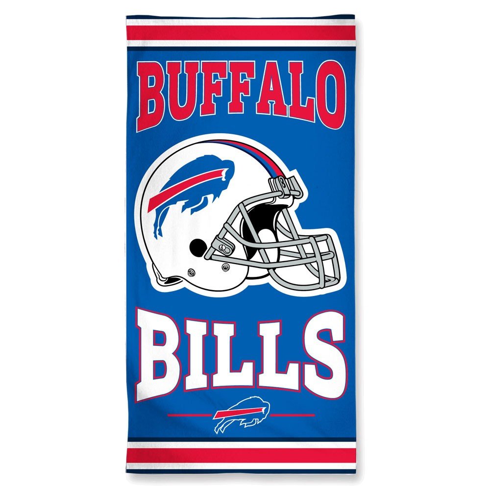 Wincraft Nfl Buffalo Bills Fiber Beach Towel, 9Lb/30 X 60